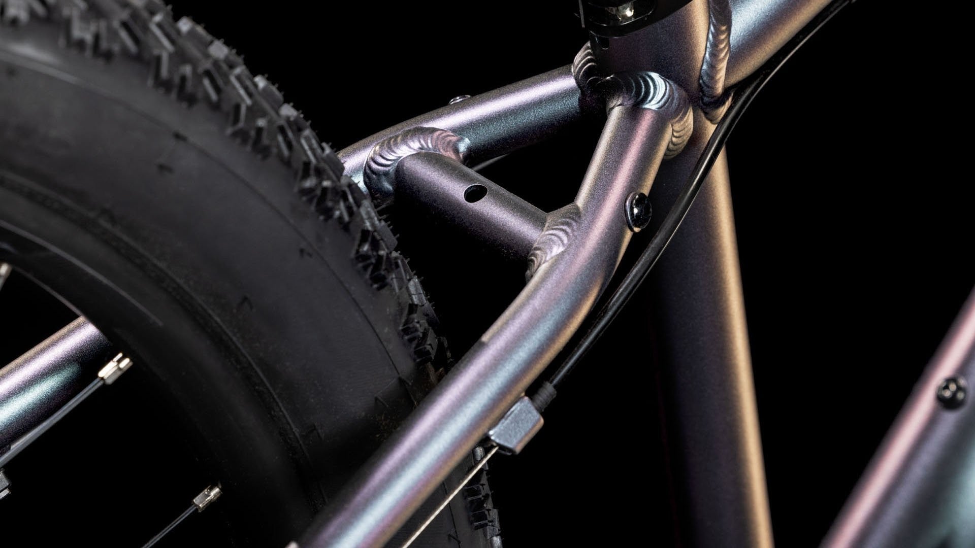 CUBE ACID 240 DISC children bicycle - galactic/cyan - CUBE - Evelostore