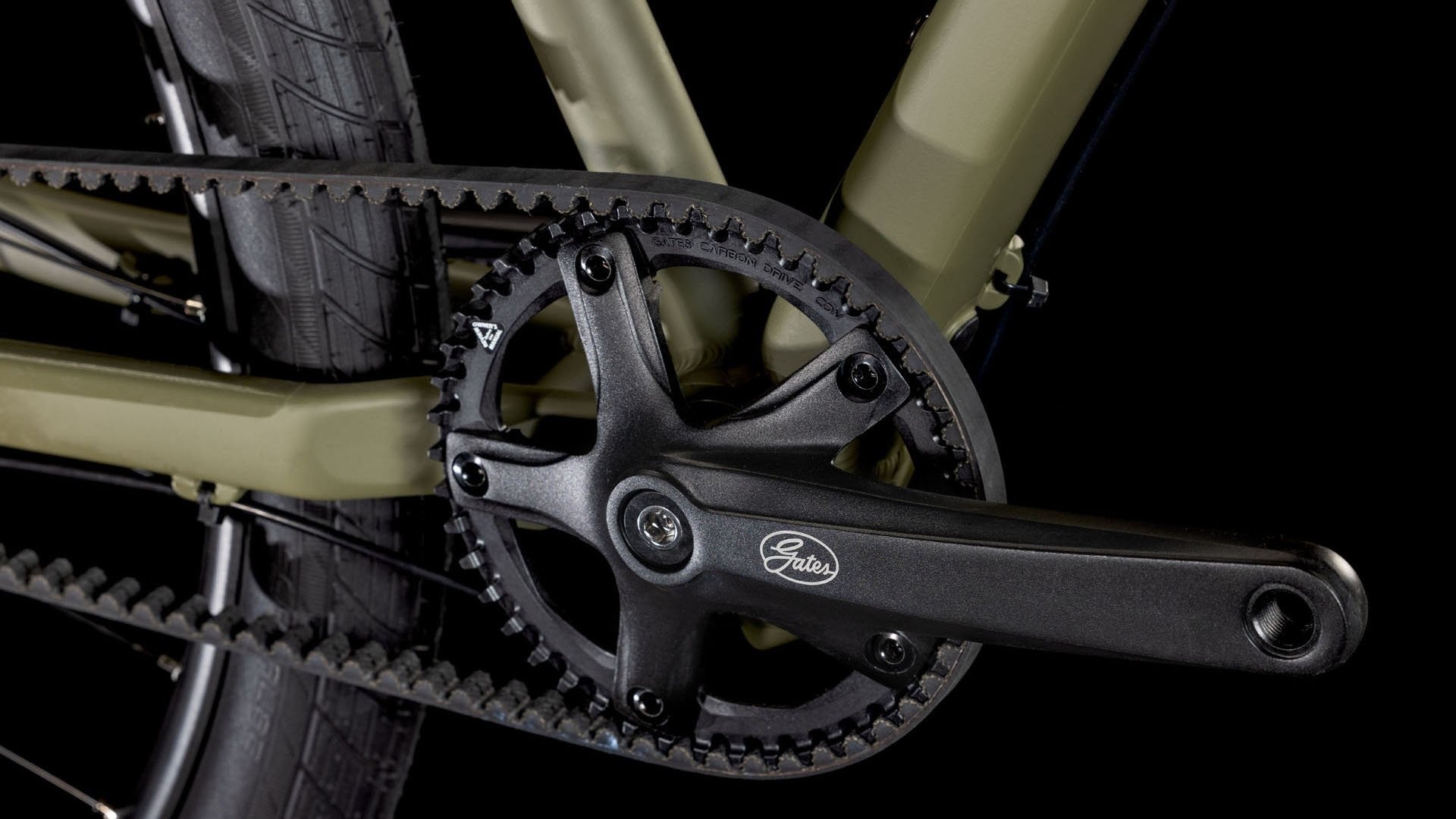 CUBE HYDE PRO 29 city bike - dustyolive´n´gold - CUBE - Evelostore