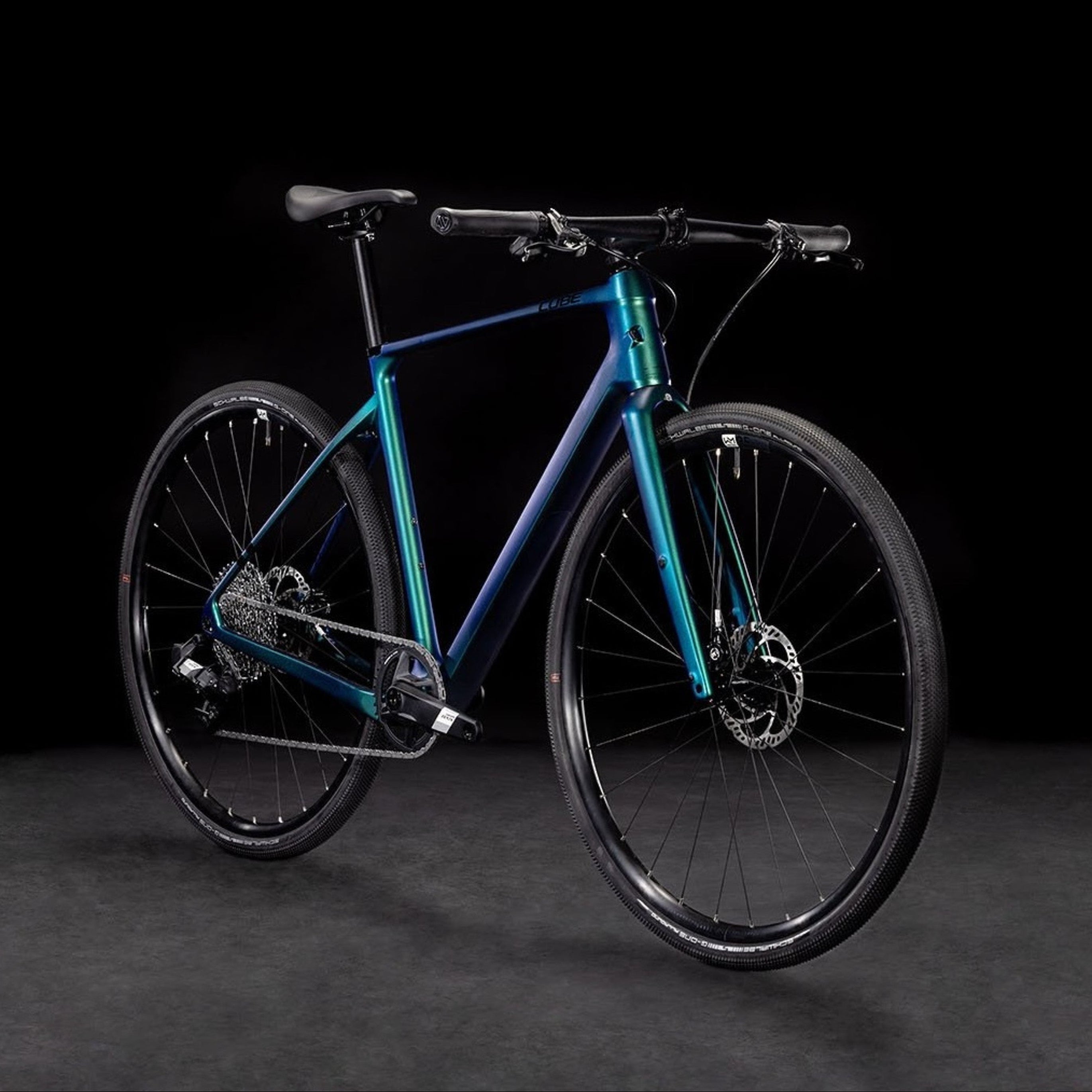 CUBE NULANE C:62 SLT 28 city bike - goblin´n´black - CUBE - Evelostore