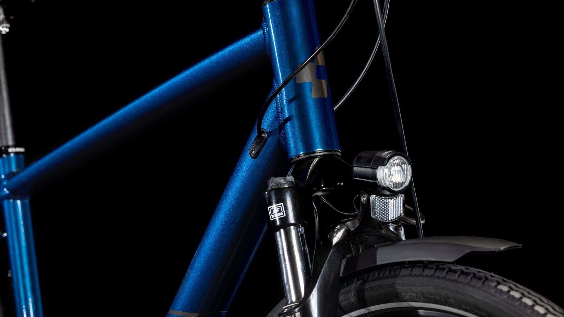 CUBE TOURING ONE 28 trekking bike - deepsea´n´blackchrome - CUBE - Evelostore