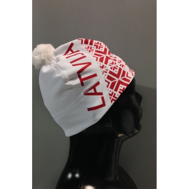 ELEVEN SPORTSWEAR SVEN beanie LATVIA white