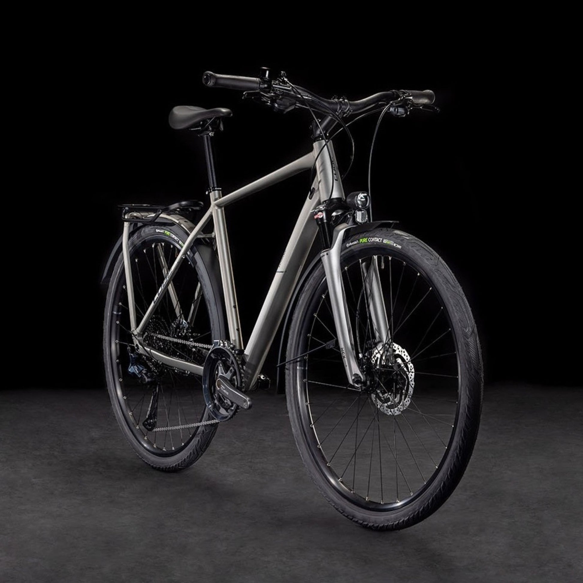 CUBE KATHMANDU EXC 28 trekking bike - grey´n´black - CUBE - Evelostore