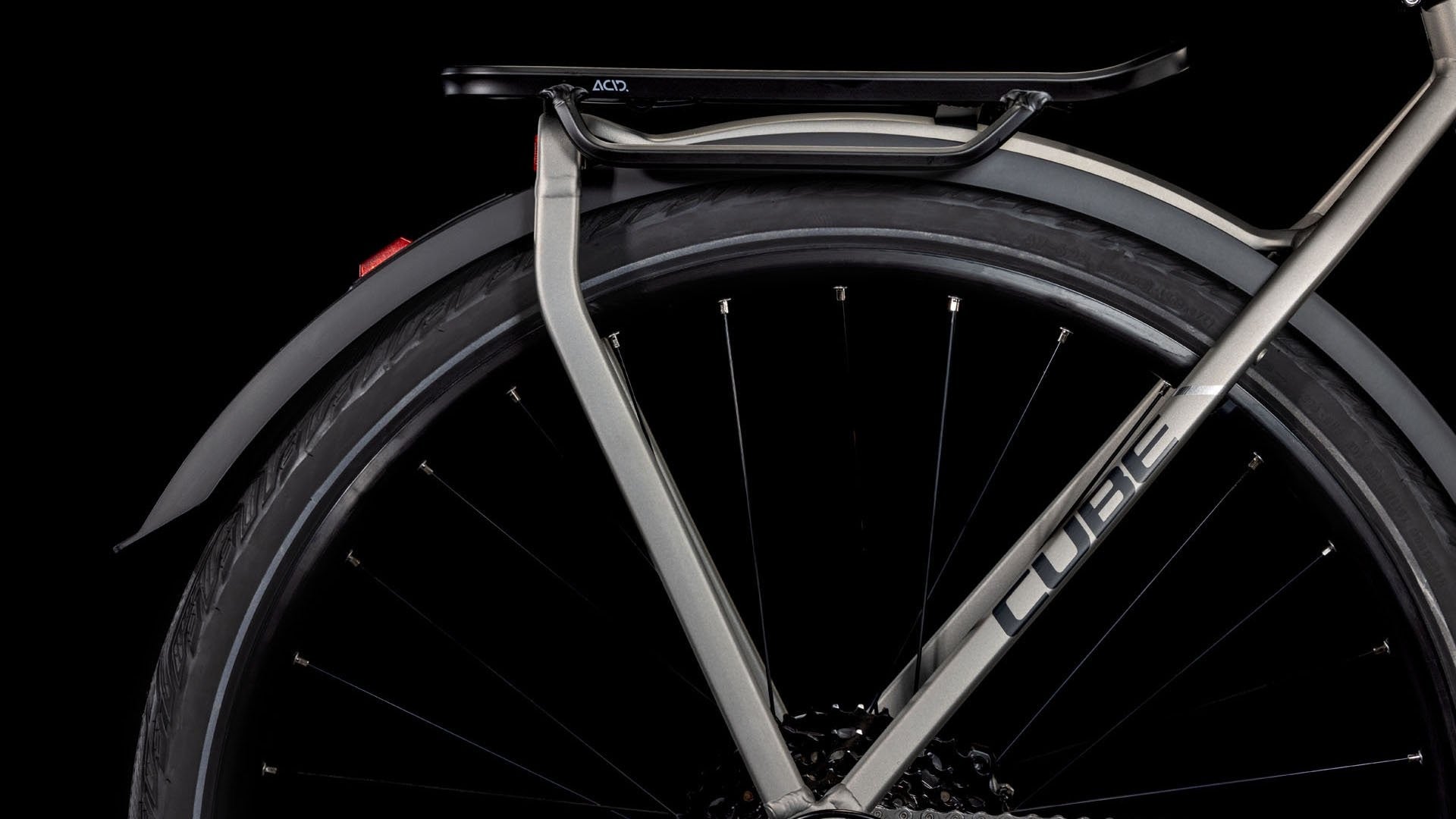 CUBE KATHMANDU EXC 28 trekking bike - grey´n´black - CUBE - Evelostore