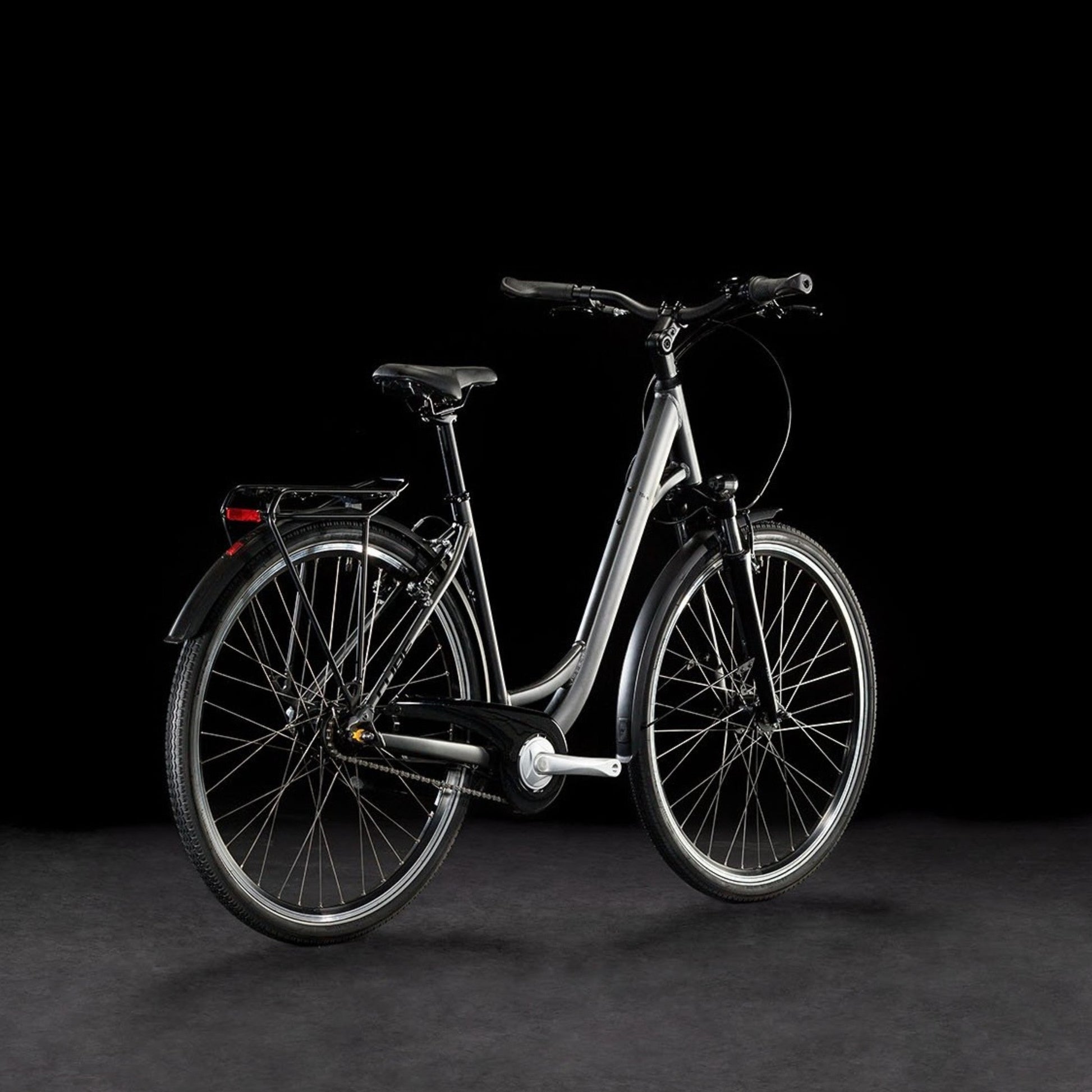 CUBE TOWN ONE 28 city bike - slateblack´n´lunar - CUBE - Evelostore