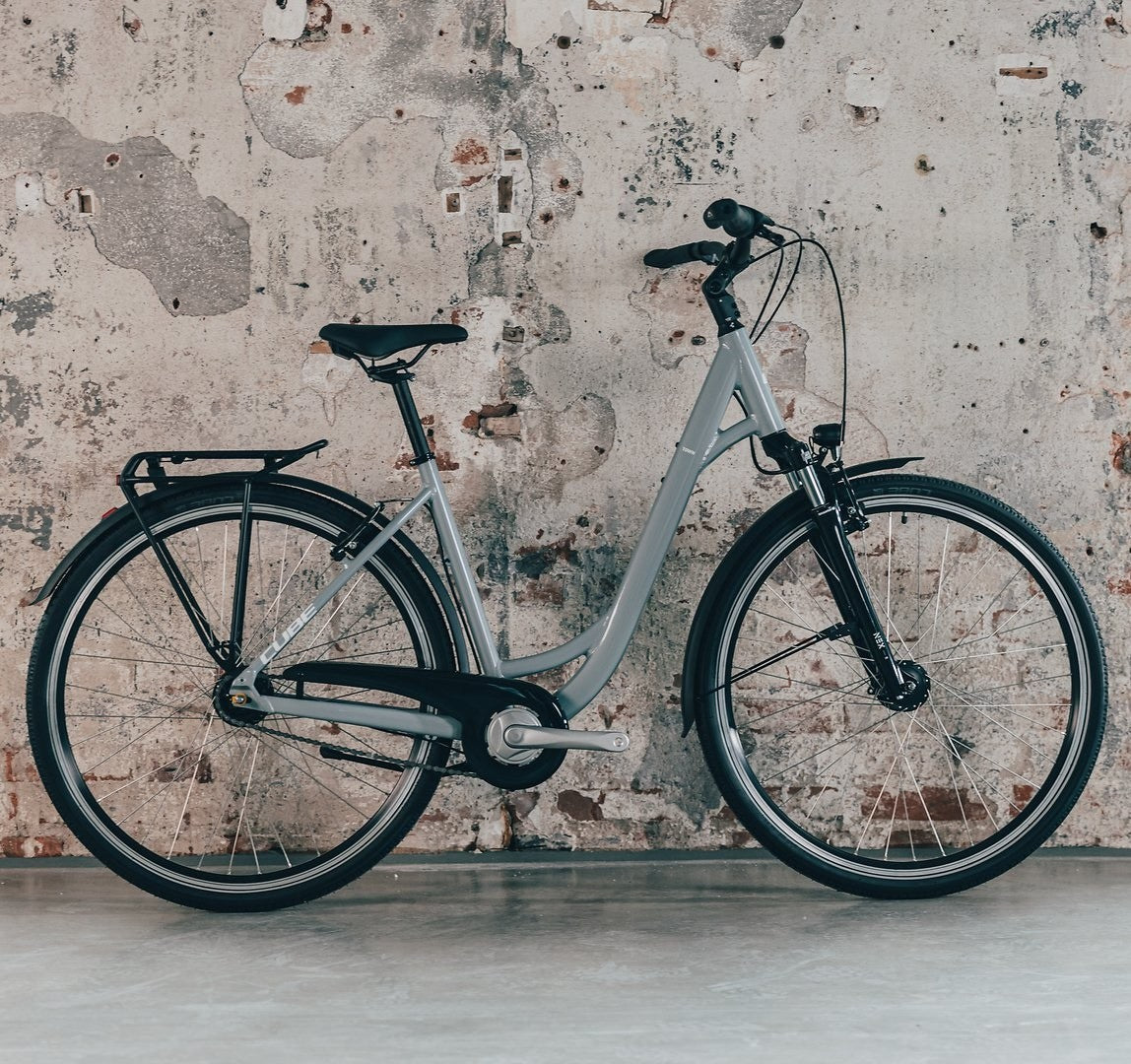 CUBE TOWN ONE 28 city bike - polargrey´n´white