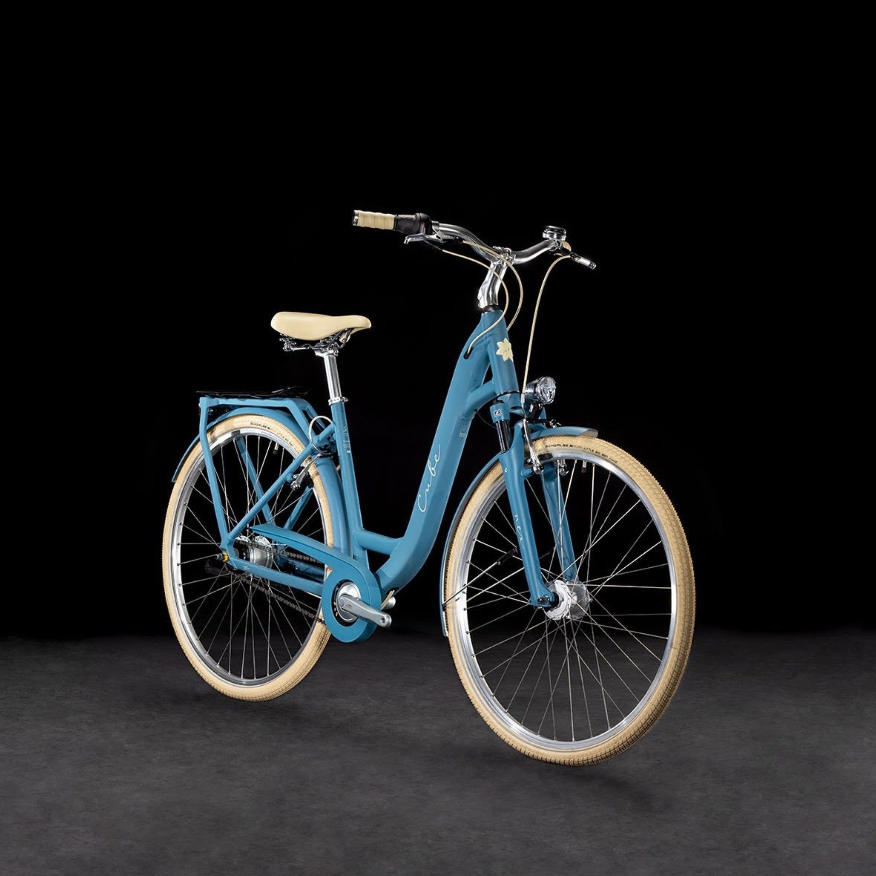 CUBE ELLA 28 city bike - sphereblue´n´creme - CUBE - Evelostore