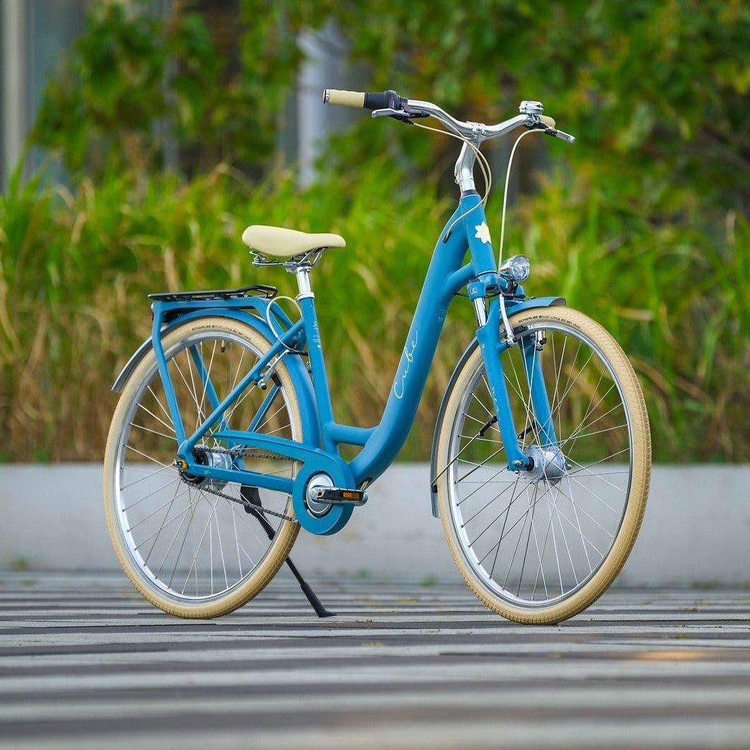 CUBE ELLA 28 city bike - sphereblue´n´creme - CUBE - Evelostore