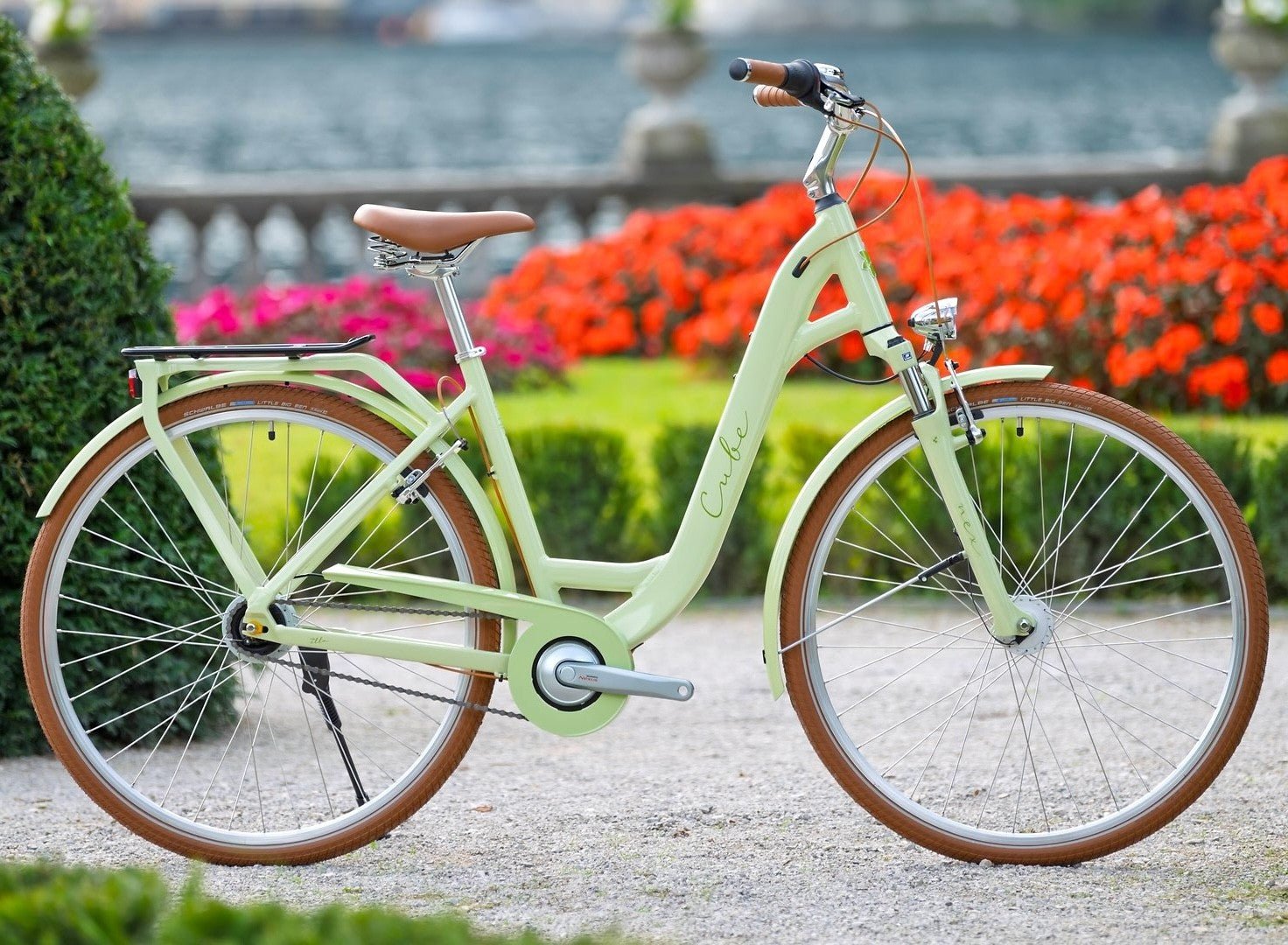 CUBE ELLA 28 city bike - matchagreen´n´green - CUBE - Evelostore
