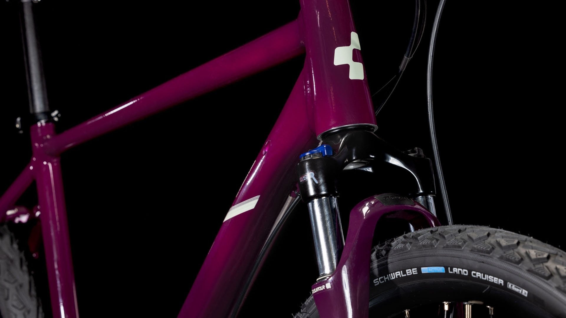 CUBE NATURE ONE 28 crossbike - amarone´n´lunar