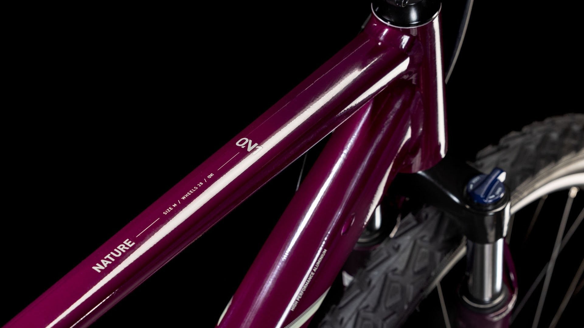 CUBE NATURE ONE 28 crossbike - amarone´n´lunar - CUBE - Evelostore