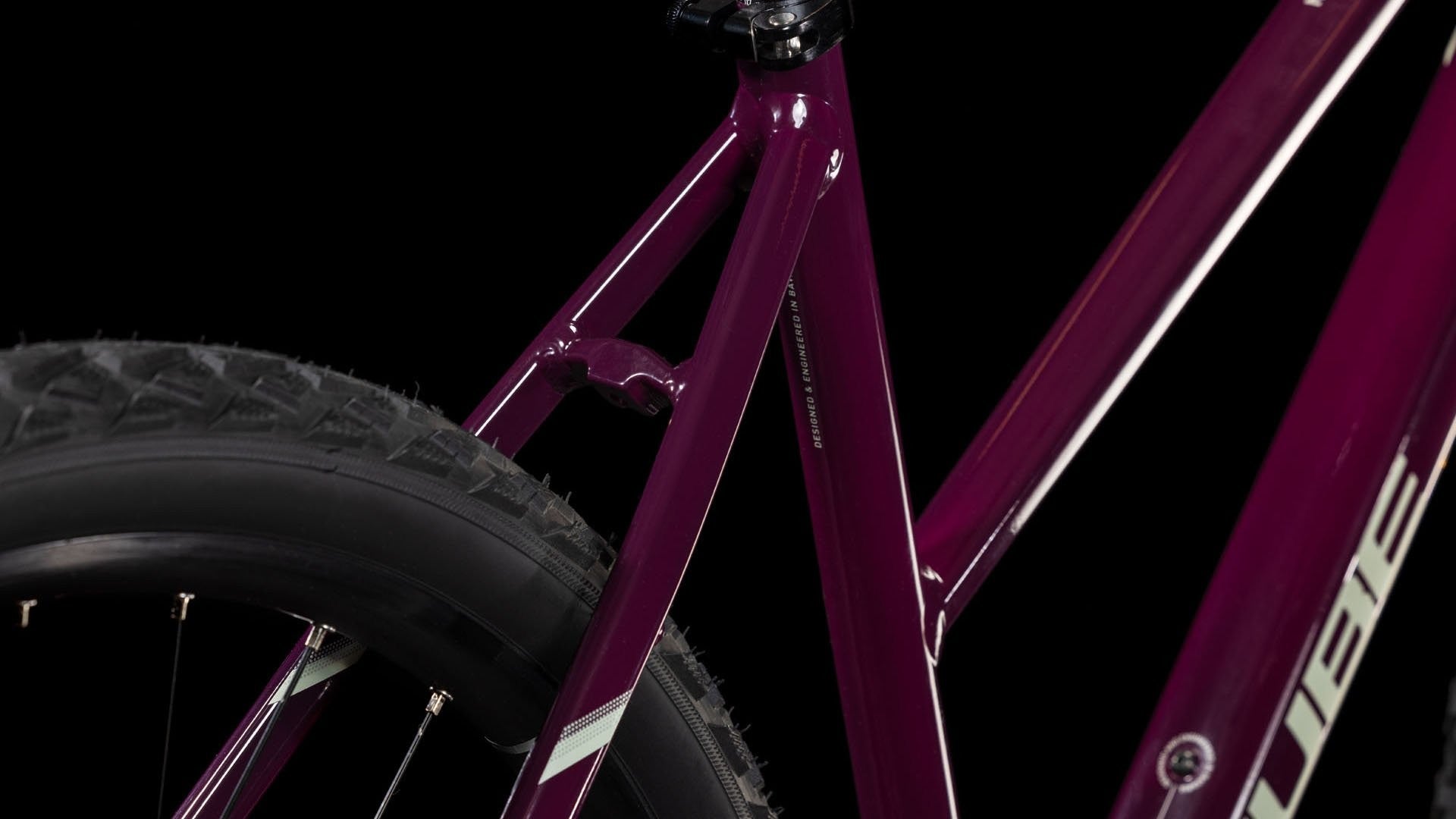 CUBE NATURE ONE 28 trekking bike - amarone´n´lunar - CUBE - Evelostore