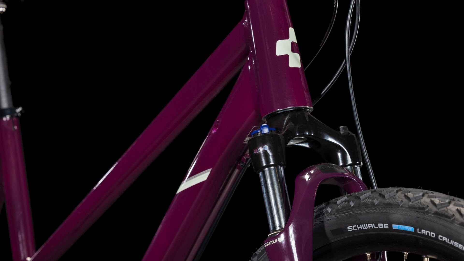 CUBE NATURE ONE 28 trekking bike - amarone´n´lunar - CUBE - Evelostore