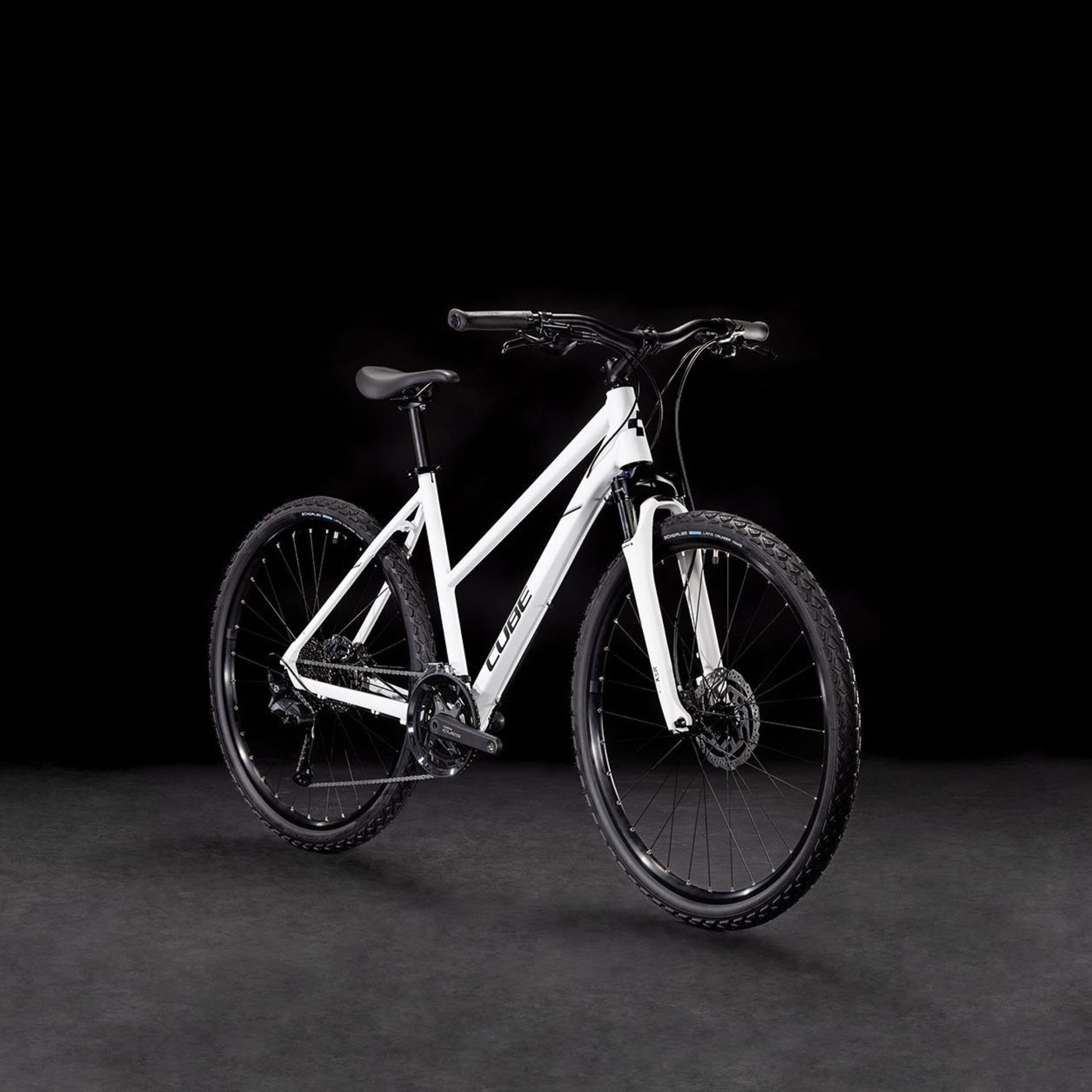 CUBE NATURE PRO 28 trekking bike - cotton´n´grey - CUBE - Evelostore