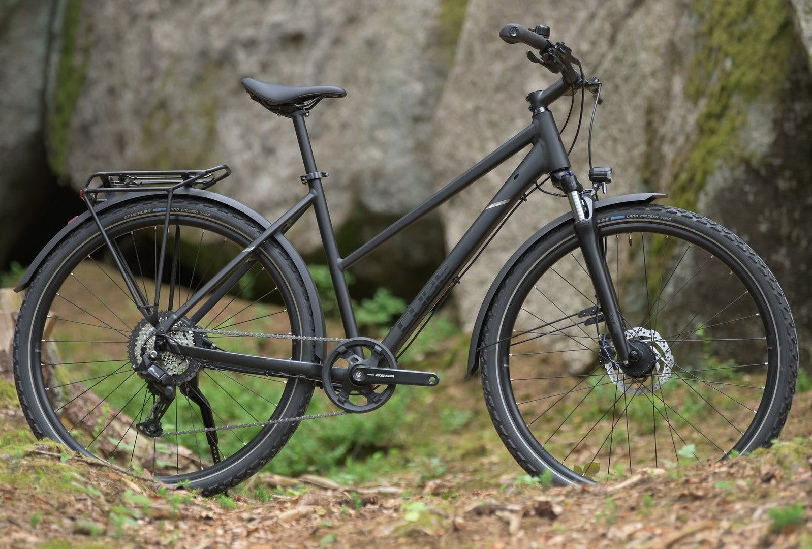 CUBE NATURE ONE ALLROAD trekking bike - black