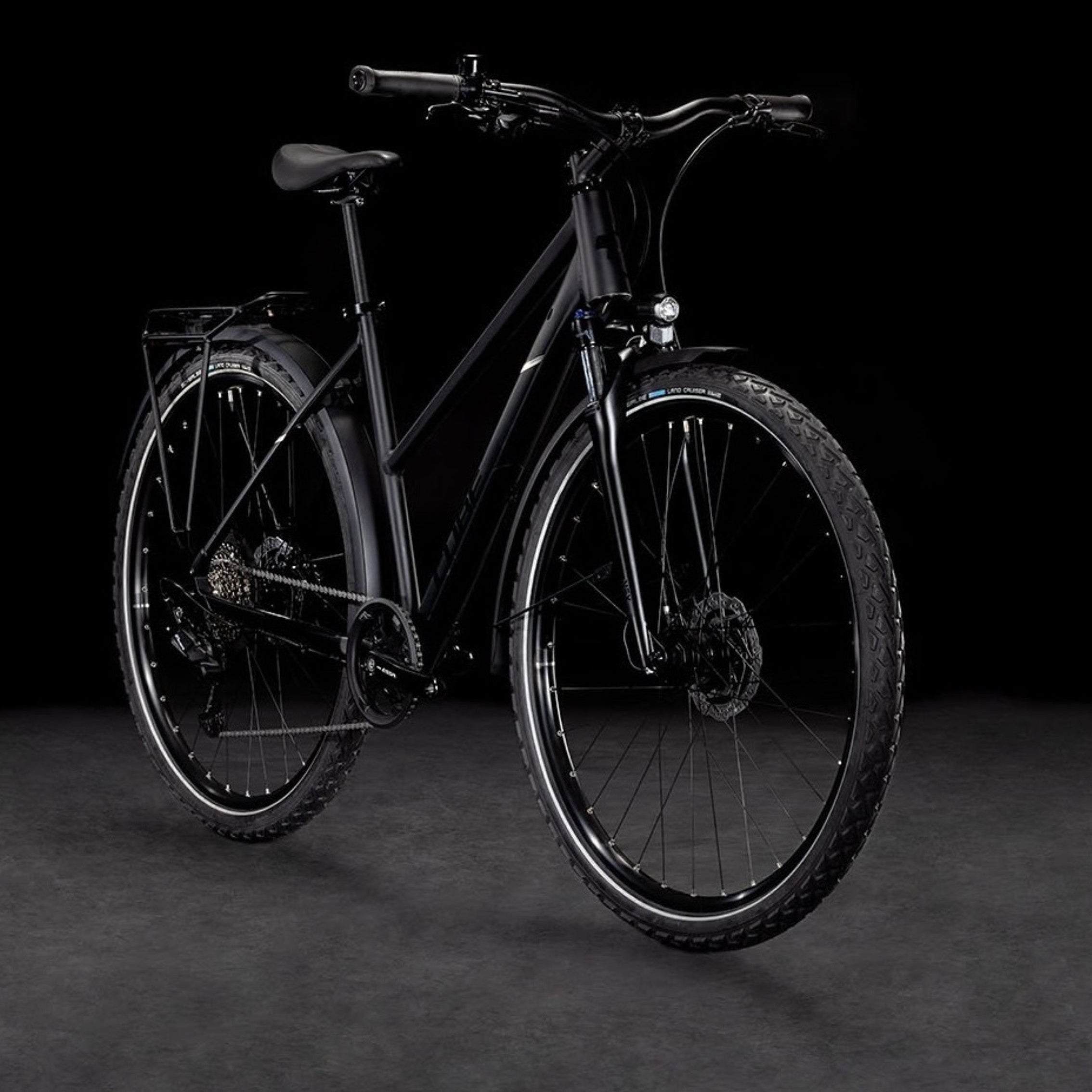 Vélo de trekking CUBE NATURE ONE ALLROAD - noir