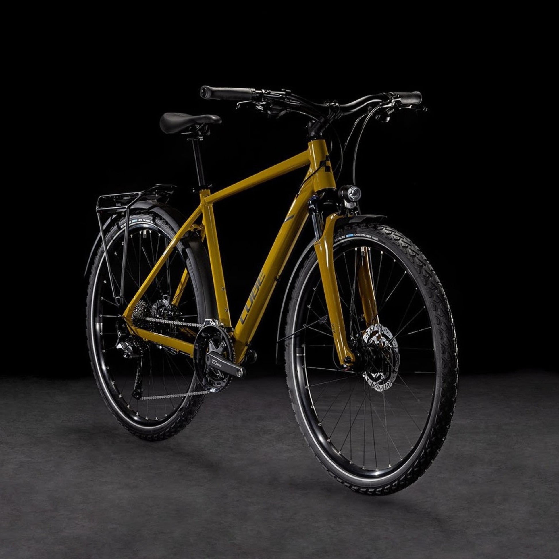 CUBE NATURE PRO ALLROAD 28 trekking bike - willowgreen´n´black - CUBE - Evelostore