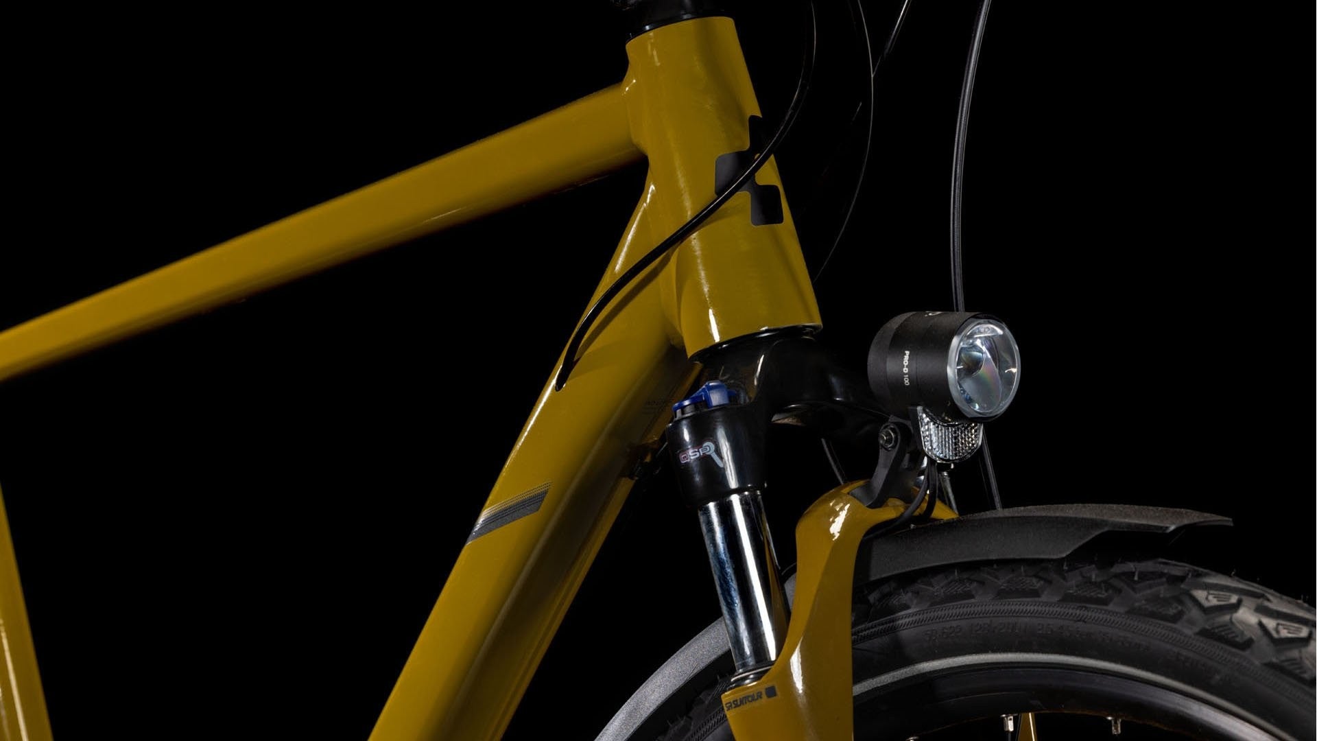 CUBE NATURE PRO ALLROAD 28 trekking bike - willowgreen´n´black - CUBE - Evelostore