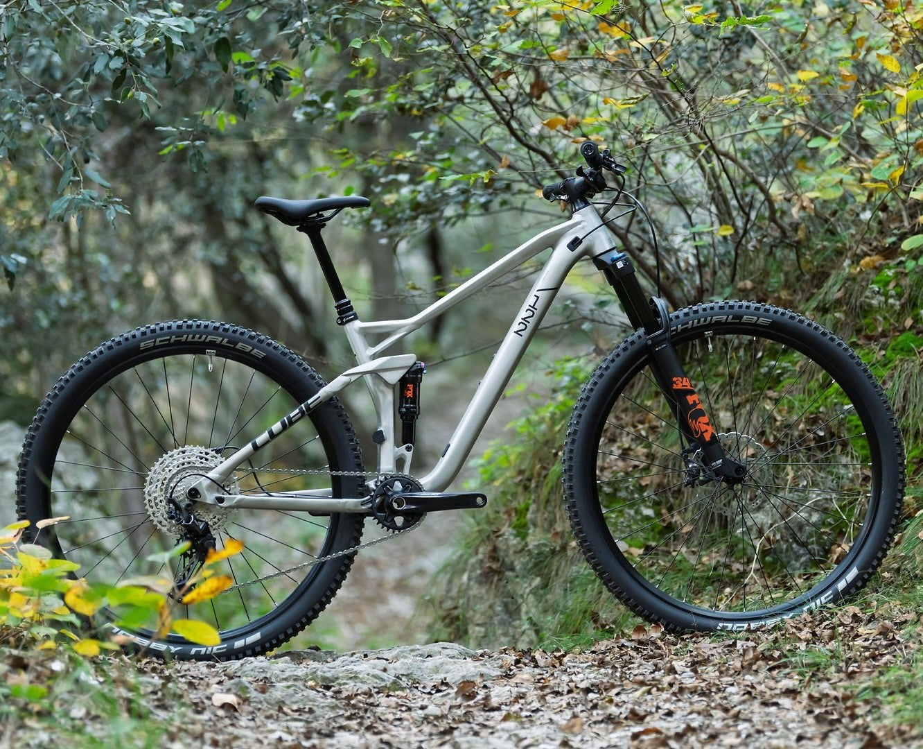 CUBE STEREO ONE22 RACE 29 full suspension bike - rawmetal/black