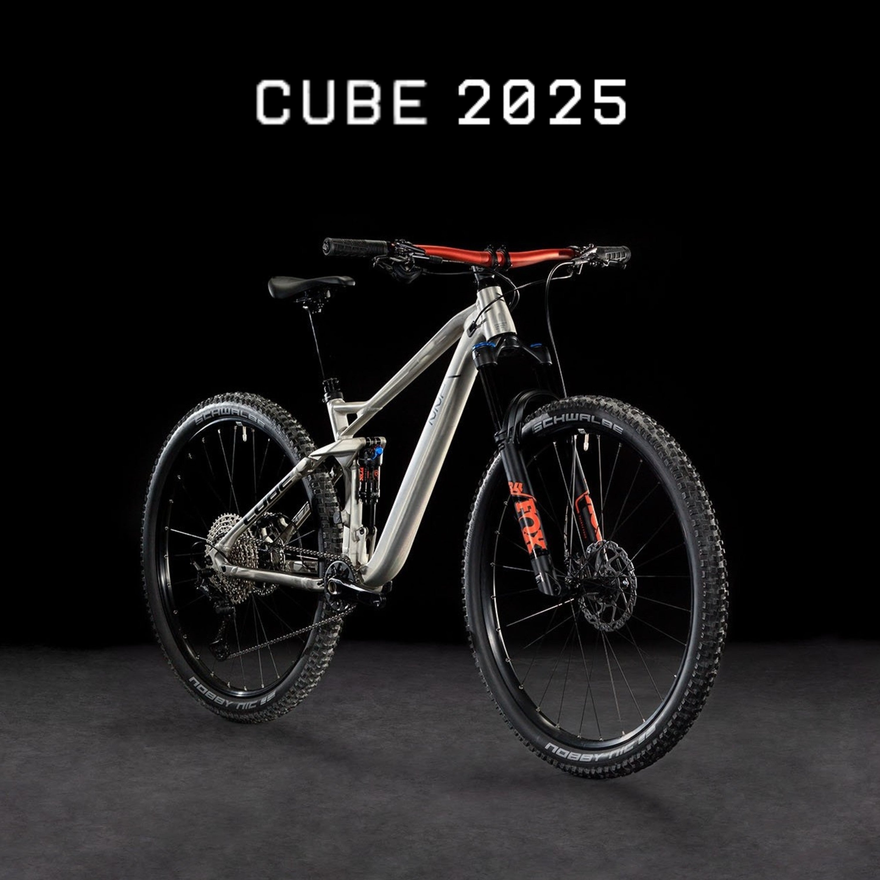 CUBE STEREO ONE22 RACE 29 full suspension bike - rawmetal/black