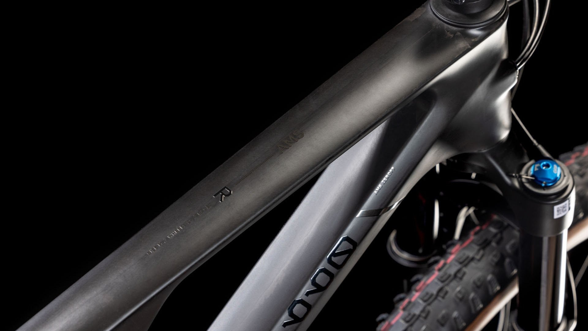 CUBE AMS ZERO99 C:68X RACE 29 full suspension bike - blackline