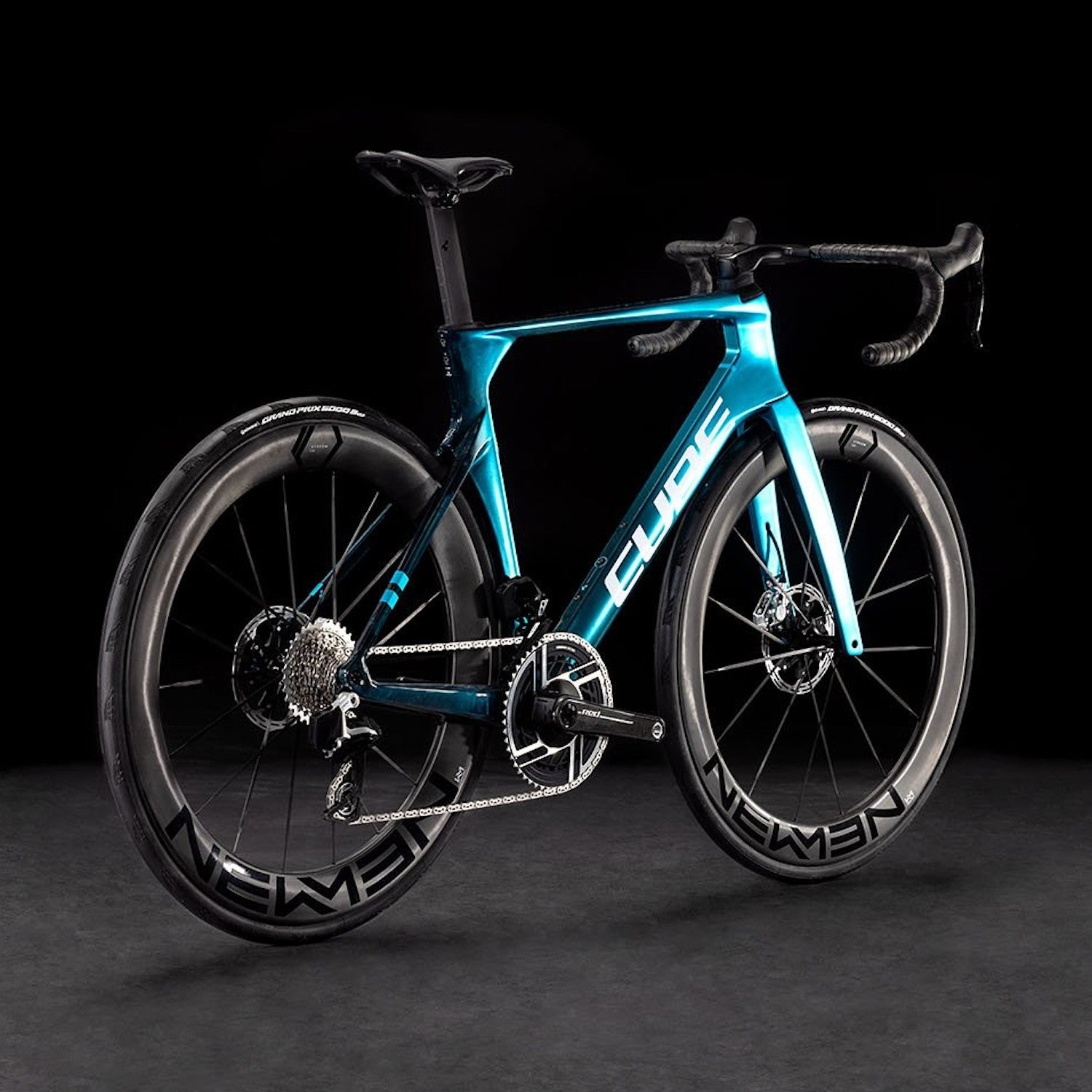 CUBE LITENING AERO C:68X SLX carbon road bike - chromeblue´n´liquidblue - CUBE - Evelostore