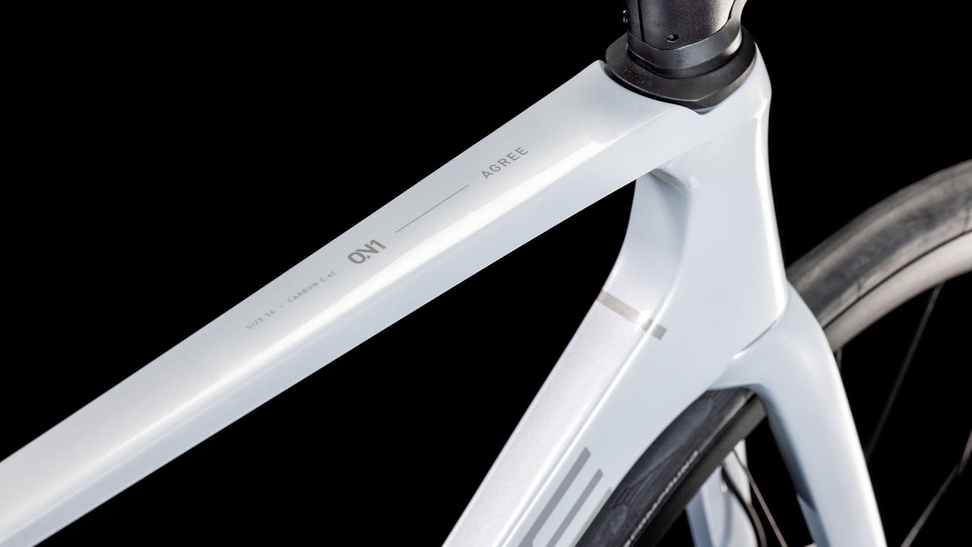 CUBE AGREE C:62 ONE carbon road bike - foggrey´n´grey - CUBE - Evelostore