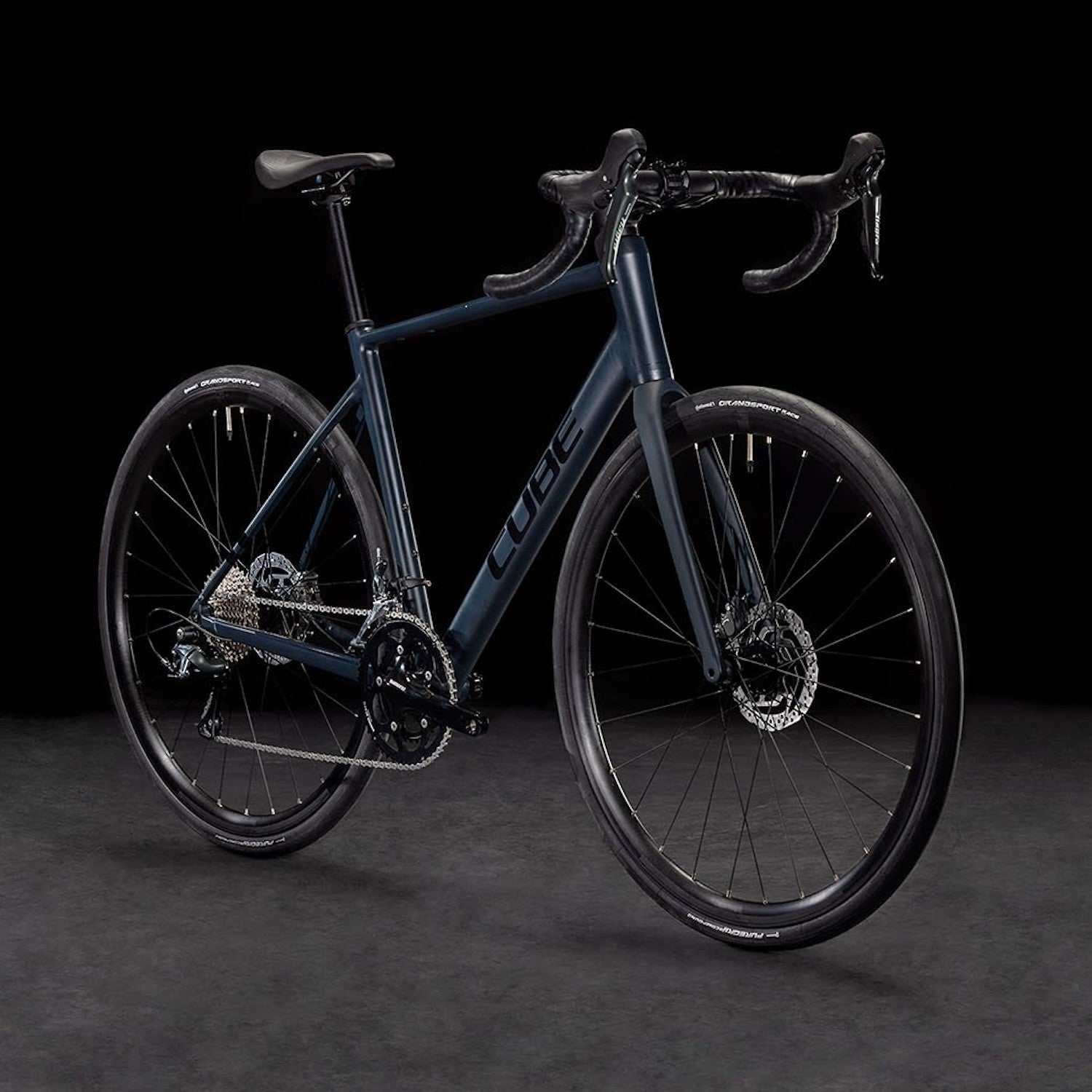 CUBE ATTAIN RACE road bike - night´n´black - CUBE - Evelostore