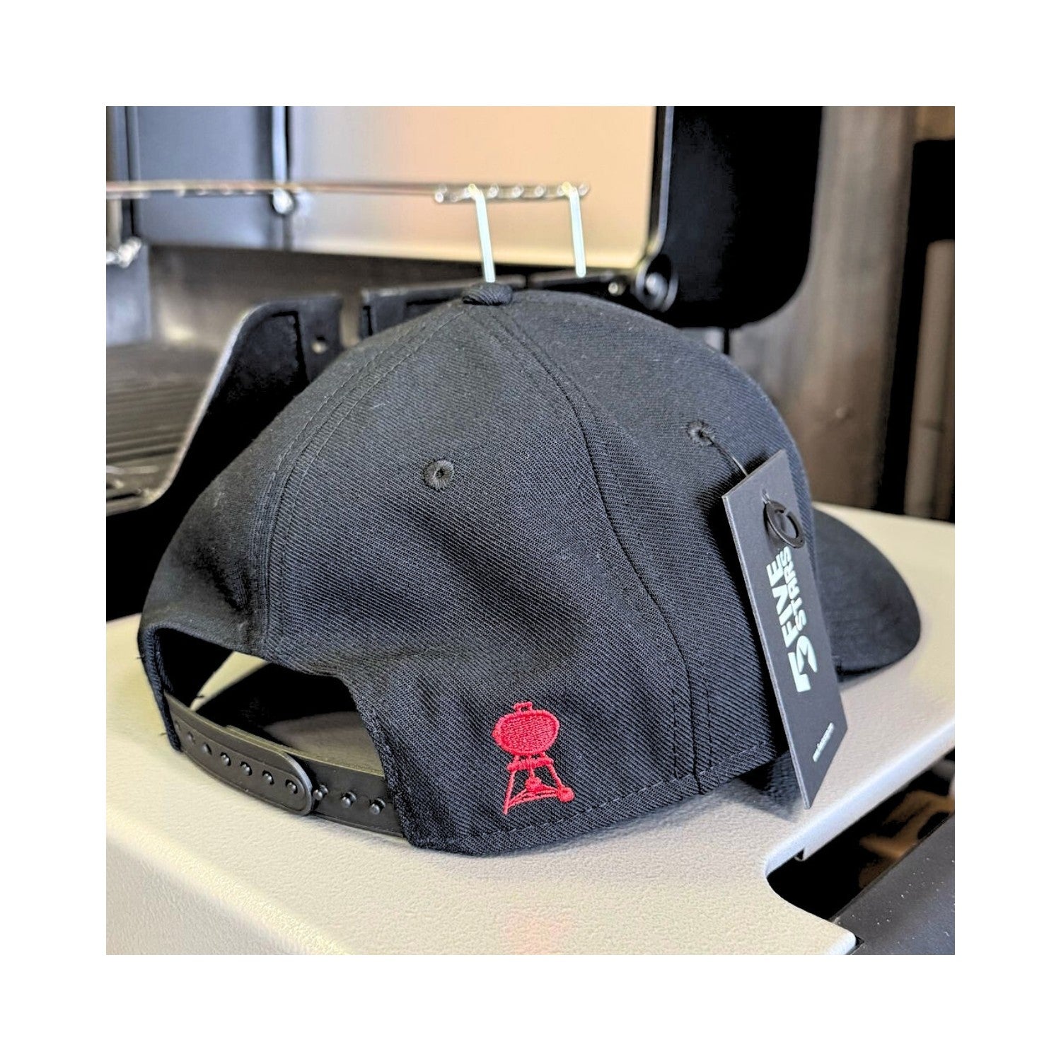 WEBER X EVELOSTORE curved cap FIVESTARS - black/white/red