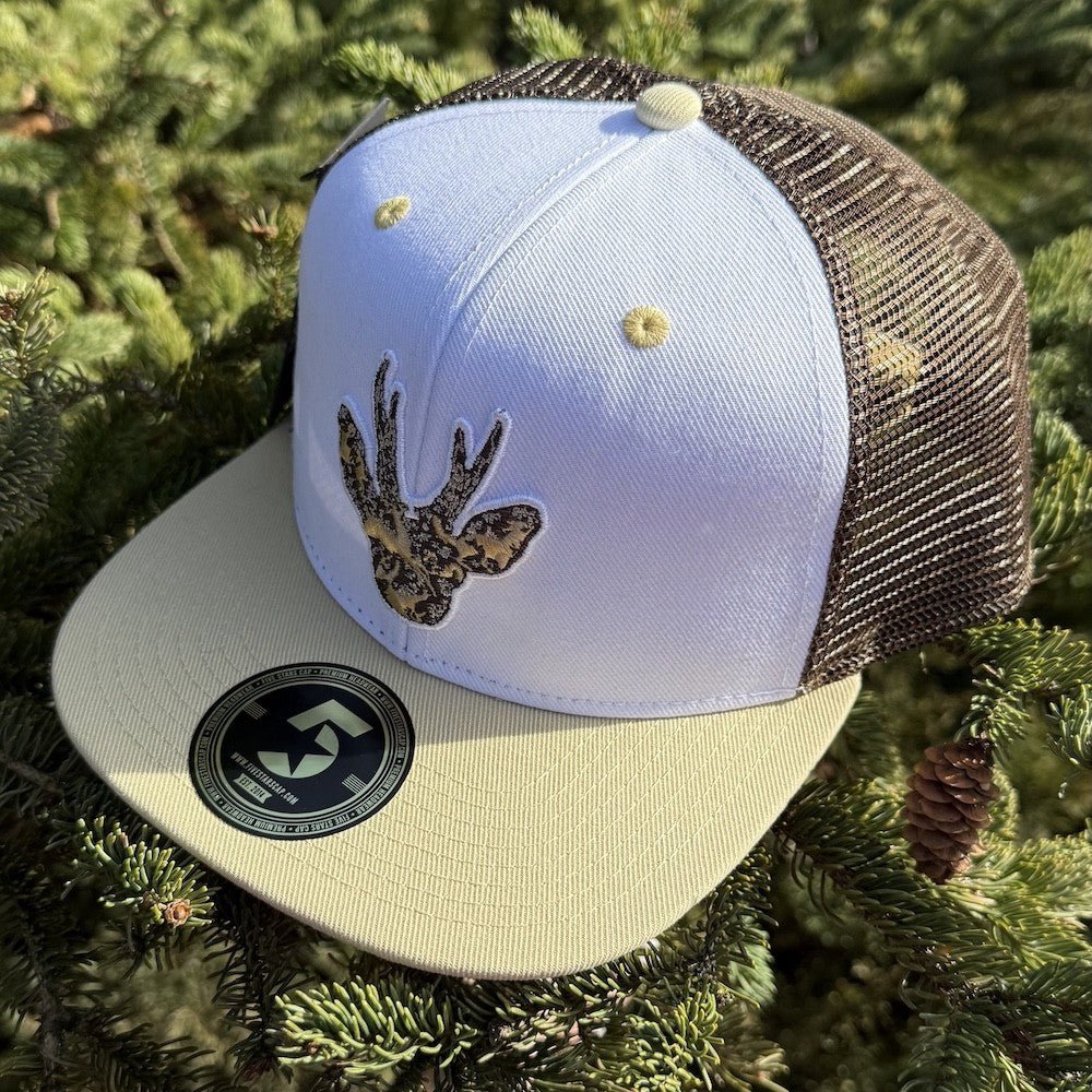 STIRNU BUKS Flat Cap FIVESTARS beige/brown - ELEVEN SPORTSWEAR - Evelostore