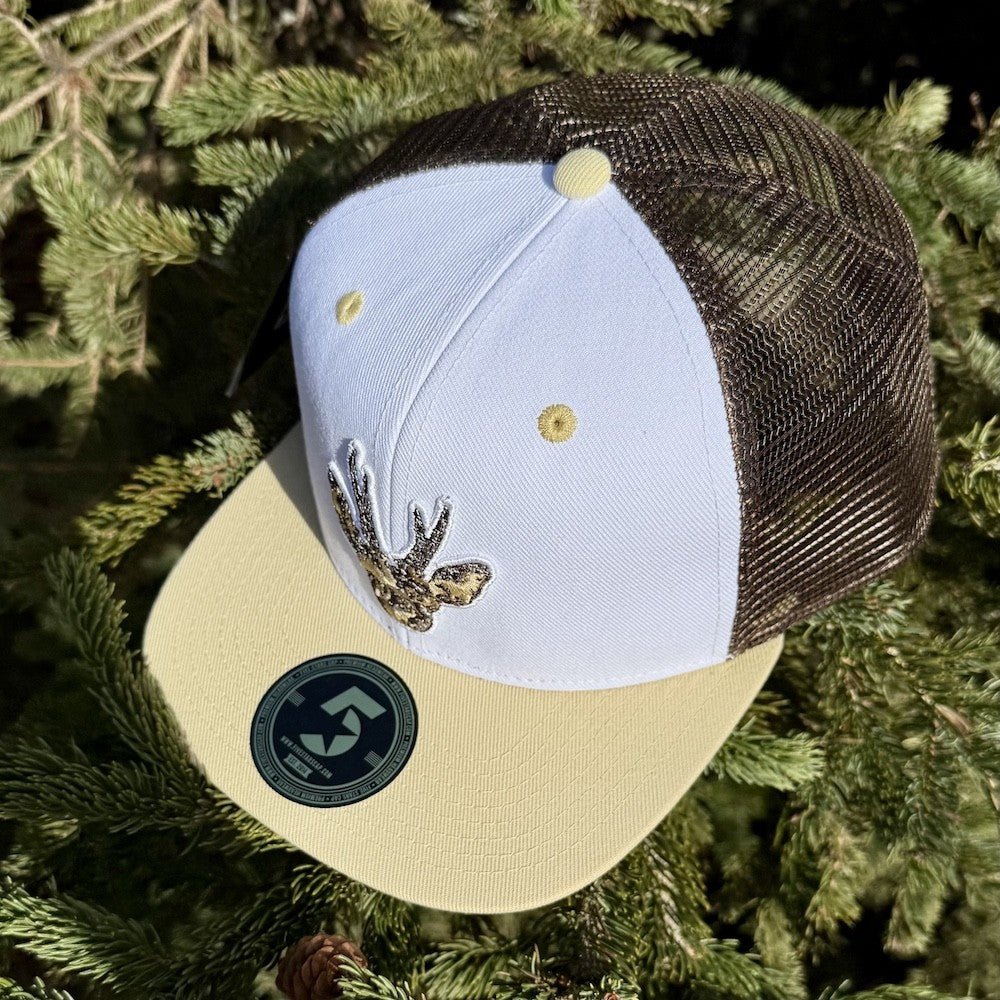 STIRNU BUKS Flat Cap FIVESTARS beige/brown - ELEVEN SPORTSWEAR - Evelostore