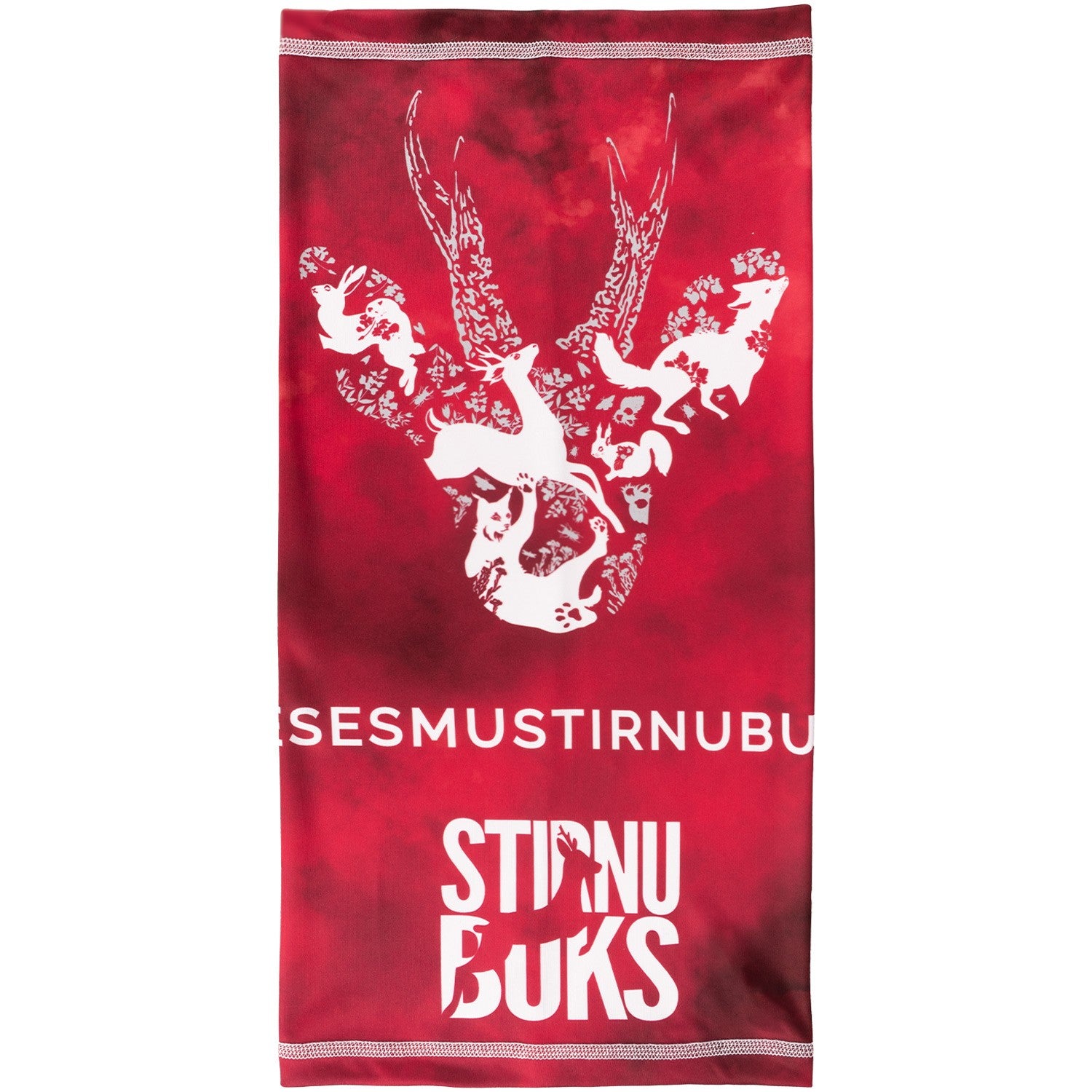 ELEVEN SPORTSWEAR Schal-Mütze STIRNU BUKS rot