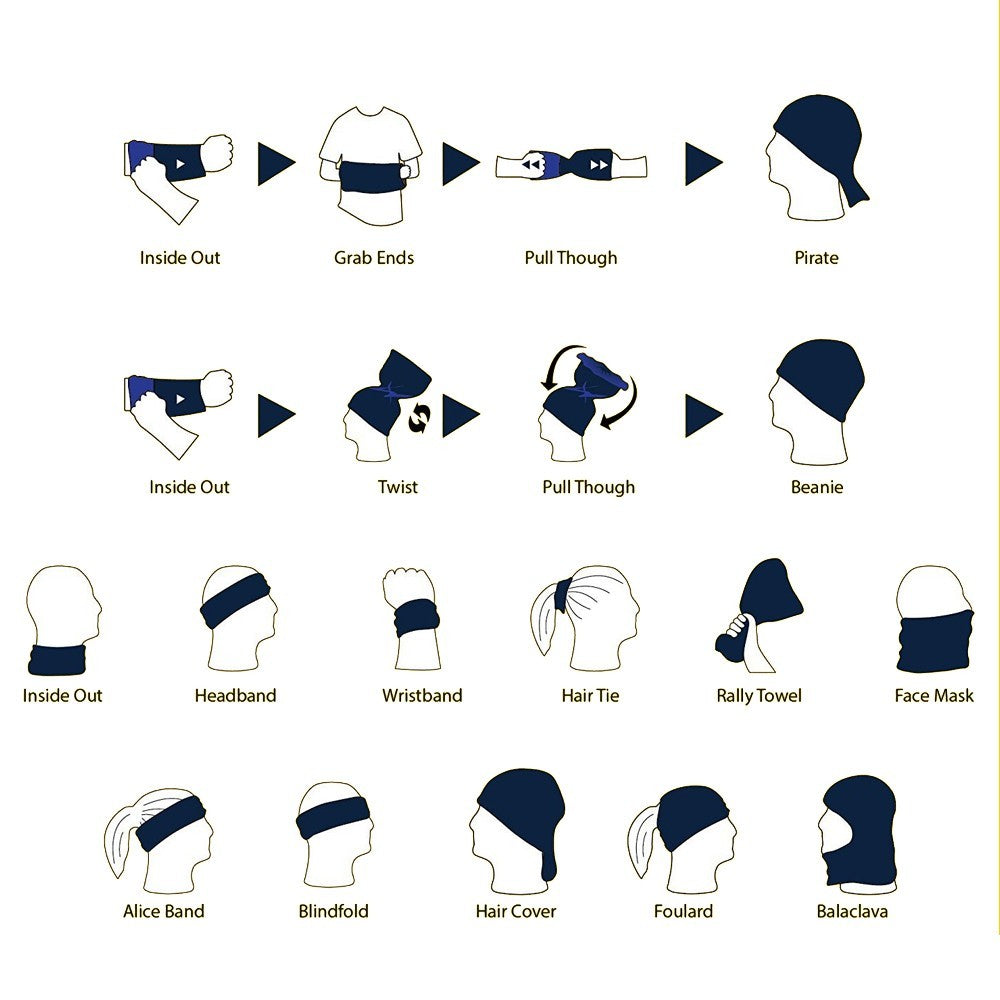 ELEVEN SPORTSWEAR sciarpa cappello STIRNU BUKS viola