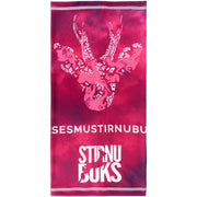 ELEVEN SPORTSWEAR sciarpa cappello STIRNU BUKS rosa