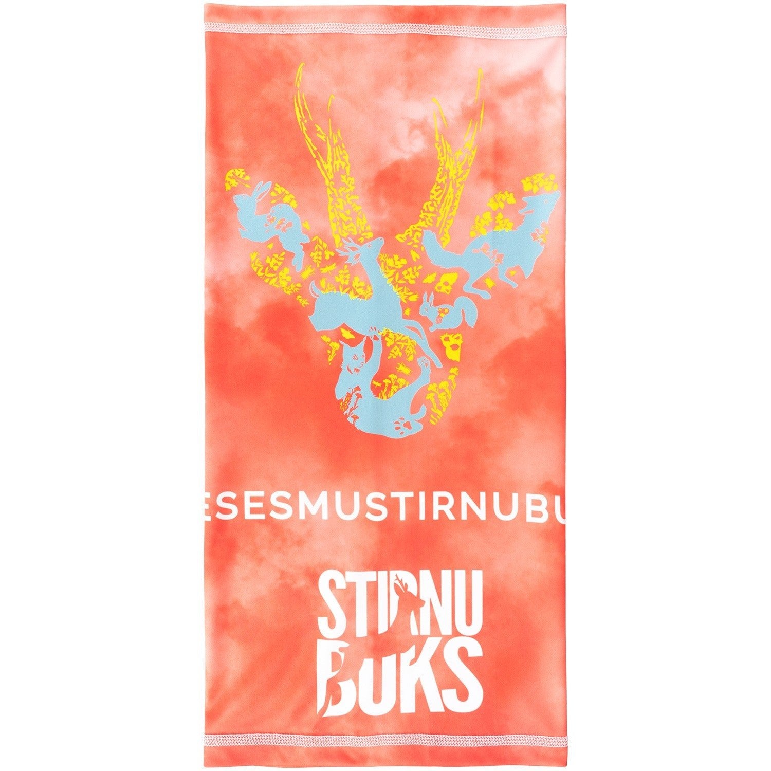ELEVEN SPORTSWEAR scarf cap STIRNU BUKS - peach - ELEVEN SPORTSWEAR - Evelostore