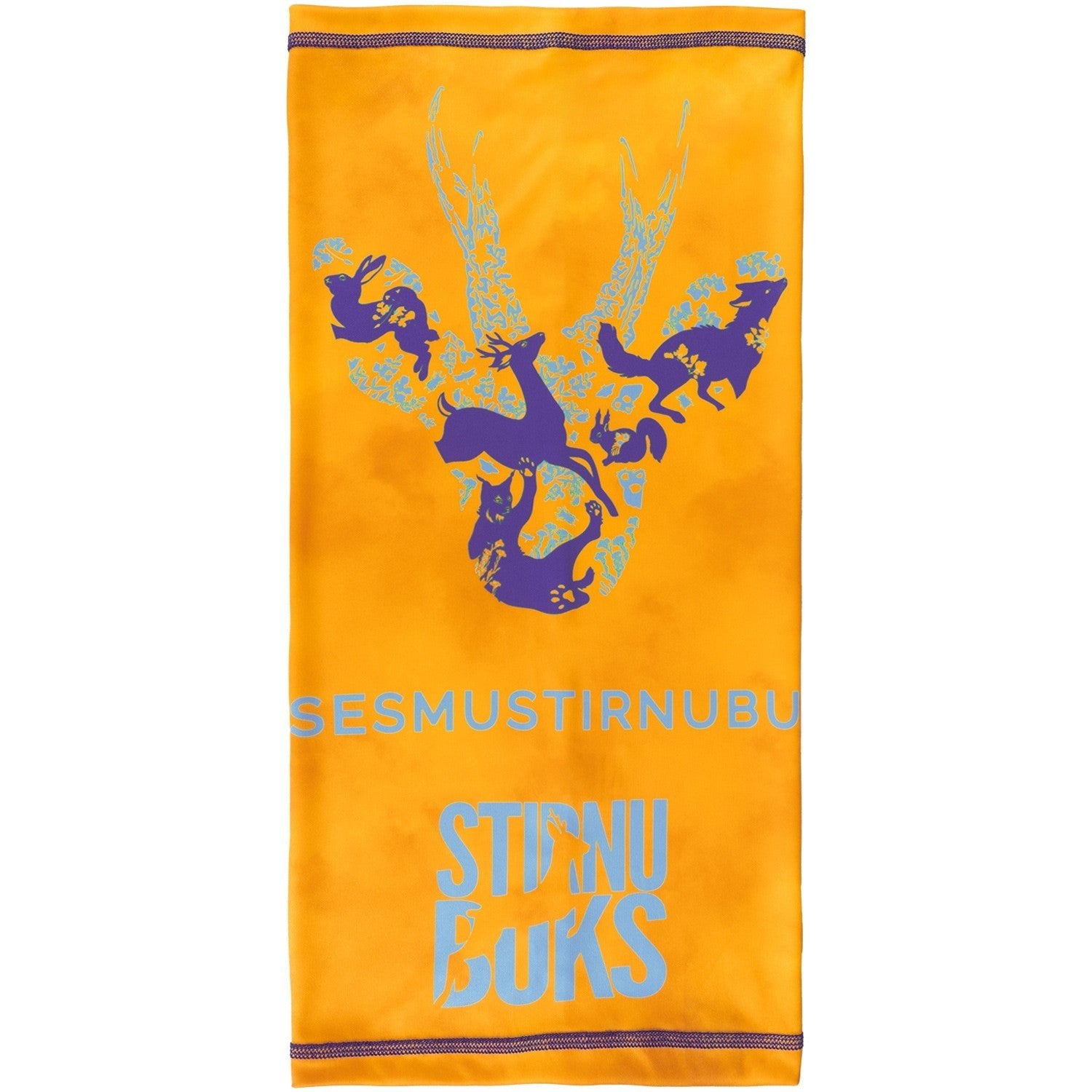 ELEVEN SPORTSWEAR scarf cap STIRNU BUKS yellow - ELEVEN SPORTSWEAR - Evelostore