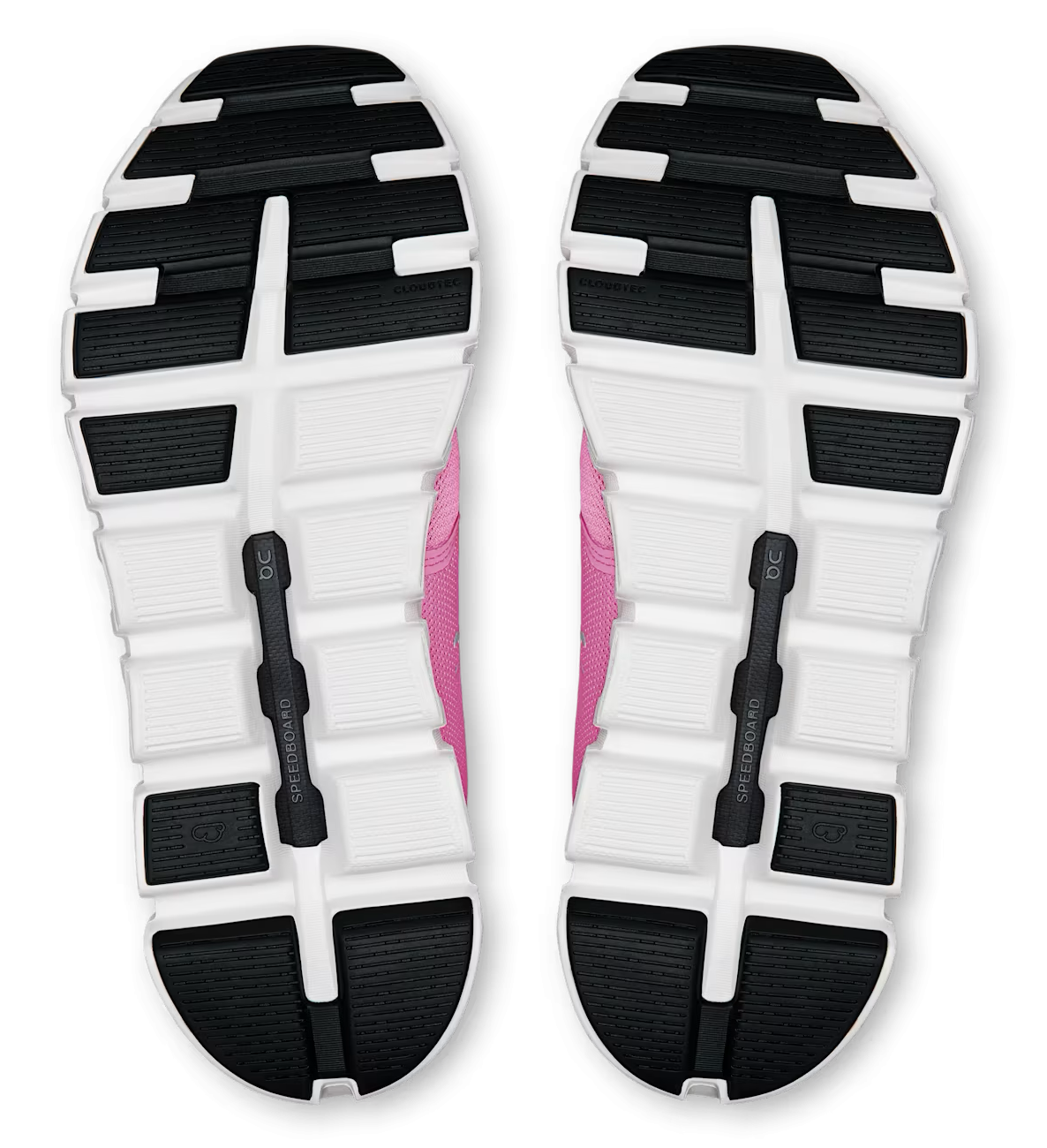 ON CLOUD 6 W Laufschuhe – Pink/Weiß