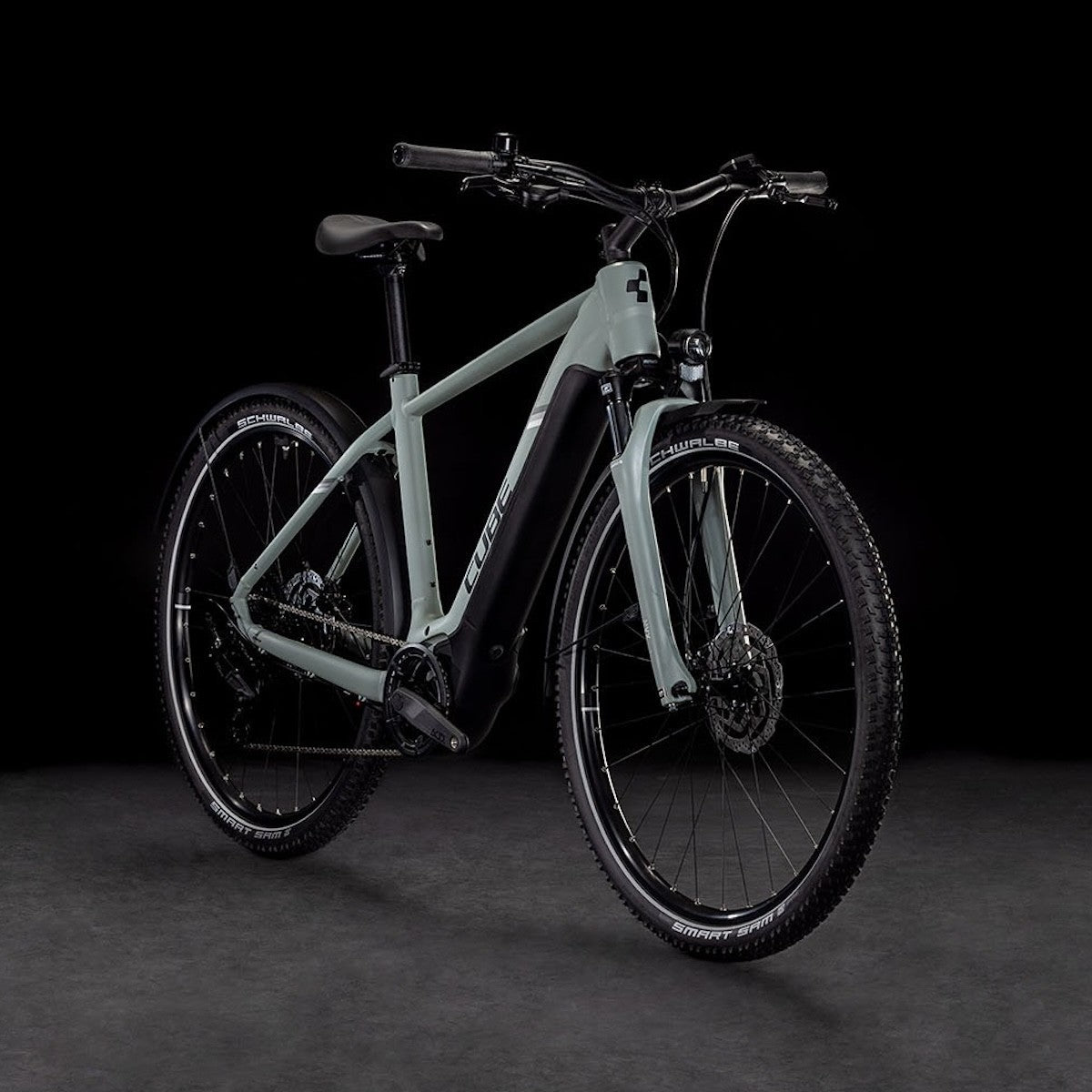 CUBE NURIDE HYBRID PERFORMANCE 500 ALLROAD 28 electric bike - swampgrey´n´black - CUBE - Evelostore