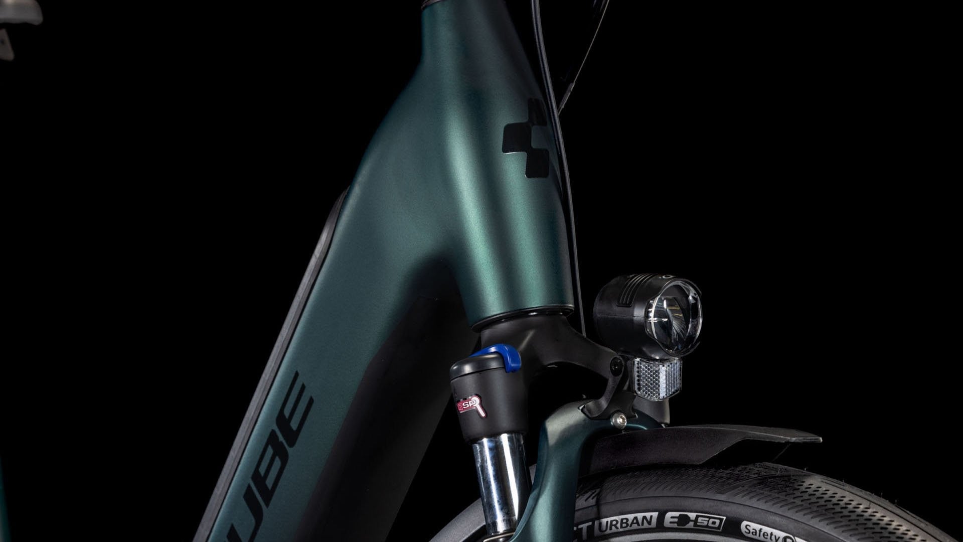 CUBE SUPREME RT HYBRID COMFORT EX 500 28 electric bike - viridian´n´black - CUBE - Evelostore