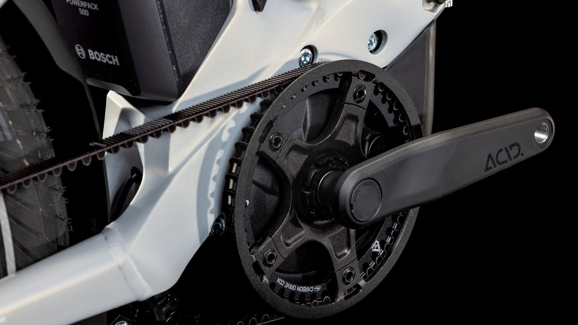 CUBE FOLD HYBRID COMFORT 500 20 electric folding bike - pearlysilver´n´white - CUBE - Evelostore