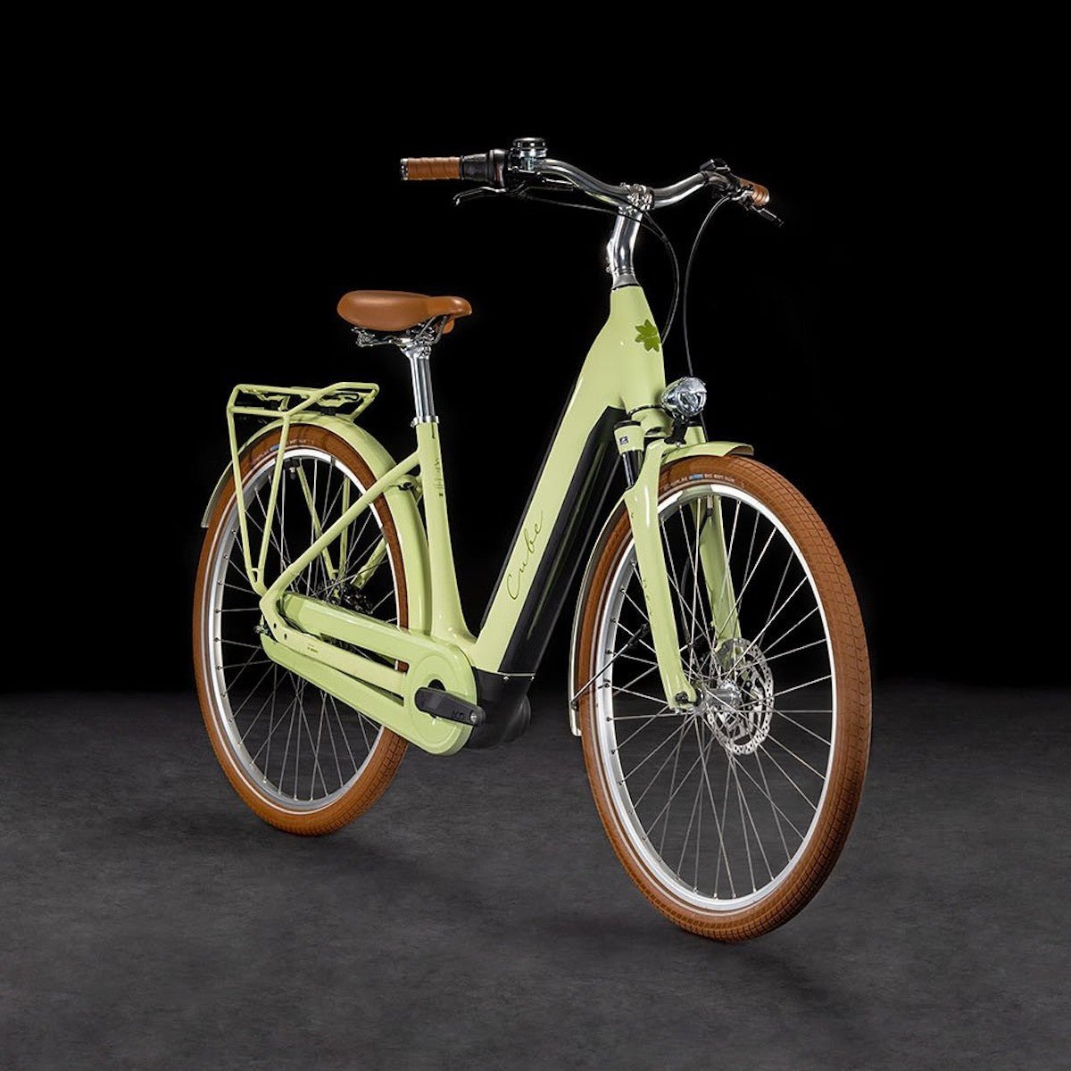 CUBE ELLA HYBRID 500 28 electric bike - matchagreen´n´green - CUBE - Evelostore
