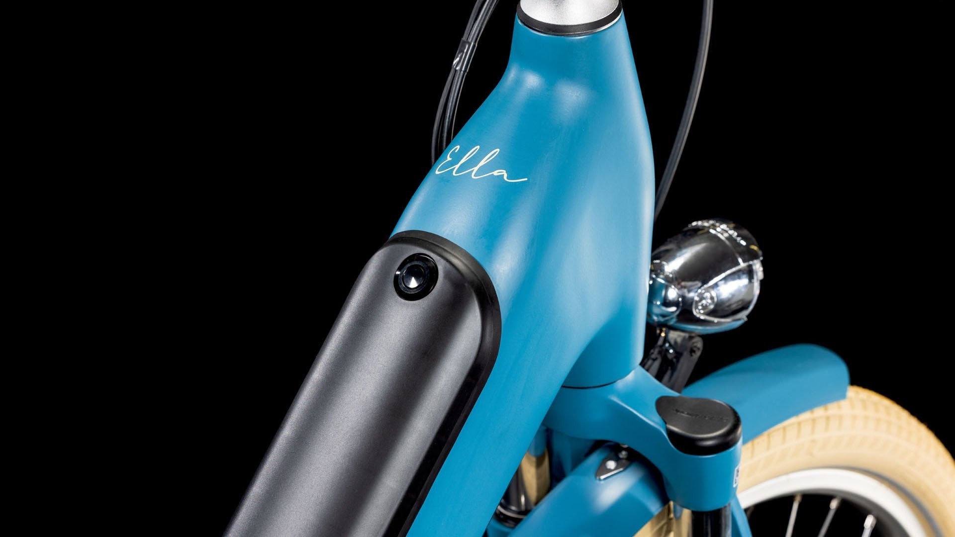 CUBE ELLA HYBRID 500 28 electric bike - sphereblue´n´creme - CUBE - Evelostore