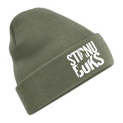 STIRNU BUKS cuff knit beanie – olive - ELEVEN SPORTSWEAR - Evelostore