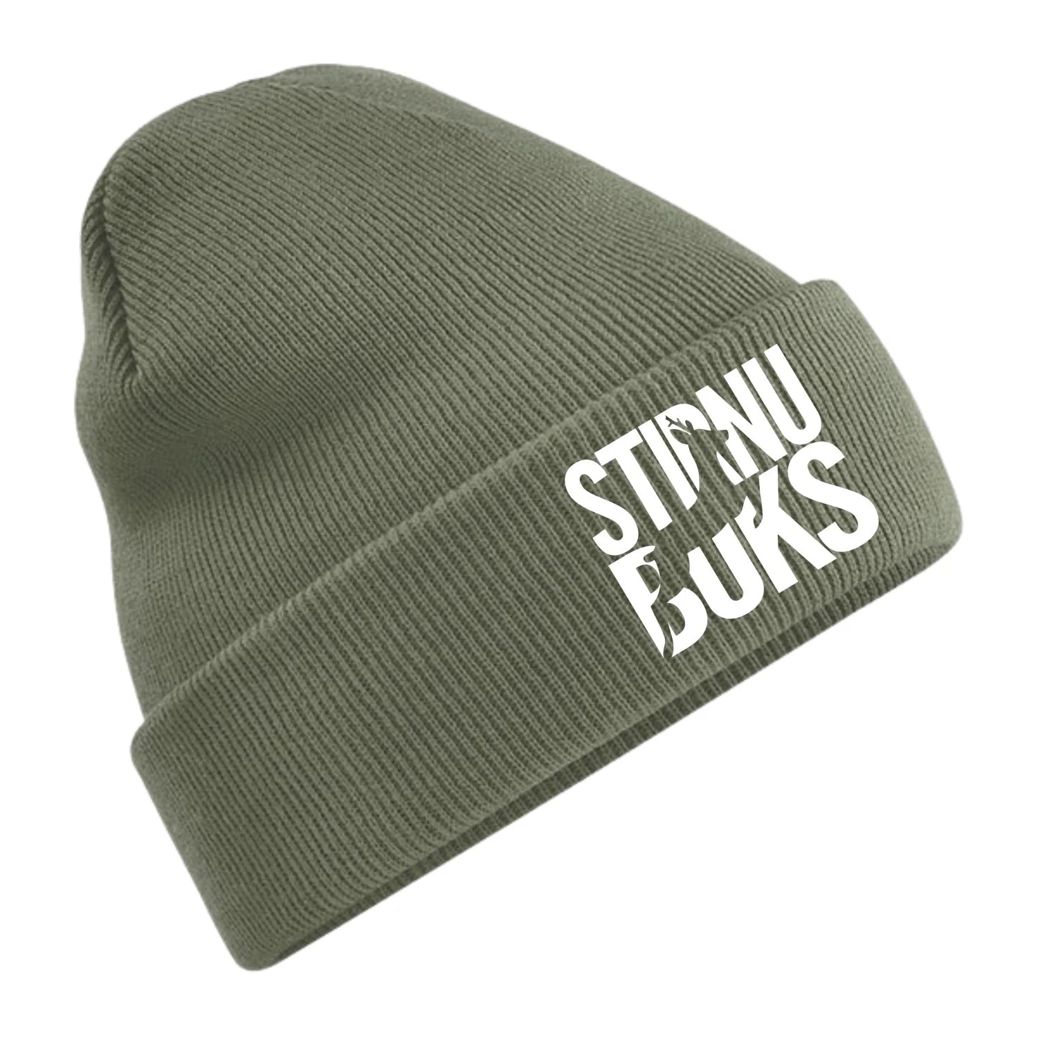 STIRNU BUKS cuff knit beanie – olive - ELEVEN SPORTSWEAR - Evelostore