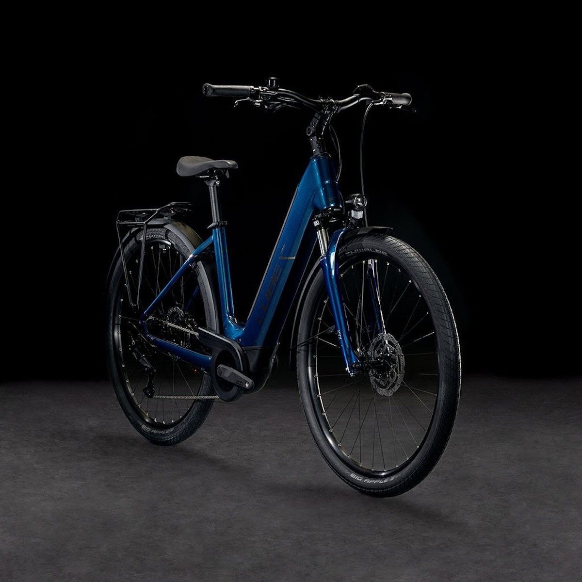 CUBE TOURING HYBRID ONE 625 28 electric bike - deepsea´n´chrome - CUBE - Evelostore