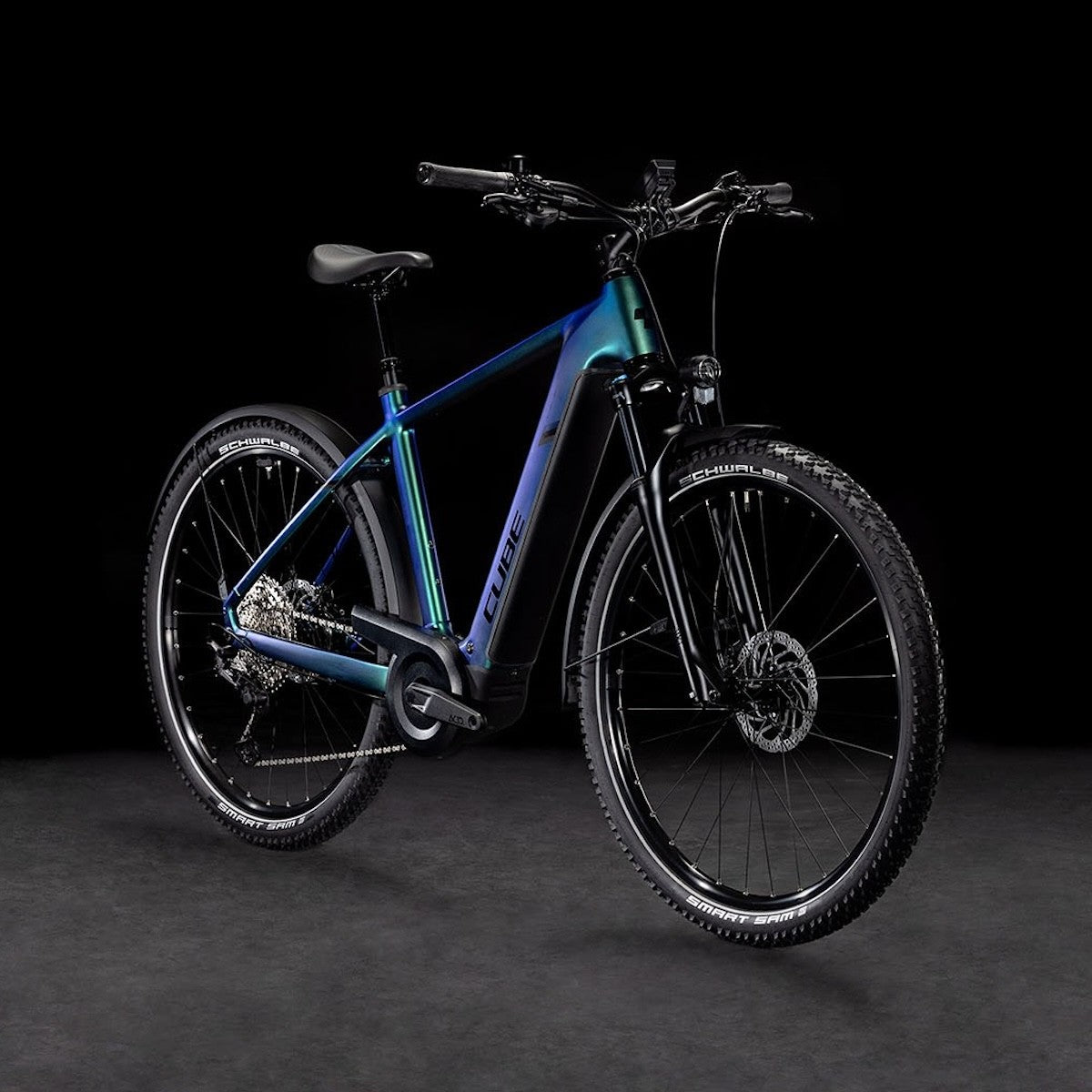 CUBE NURIDE HYBRID EXC 800 ALLROAD 28 electric bike - goblin´n´black - CUBE - Evelostore
