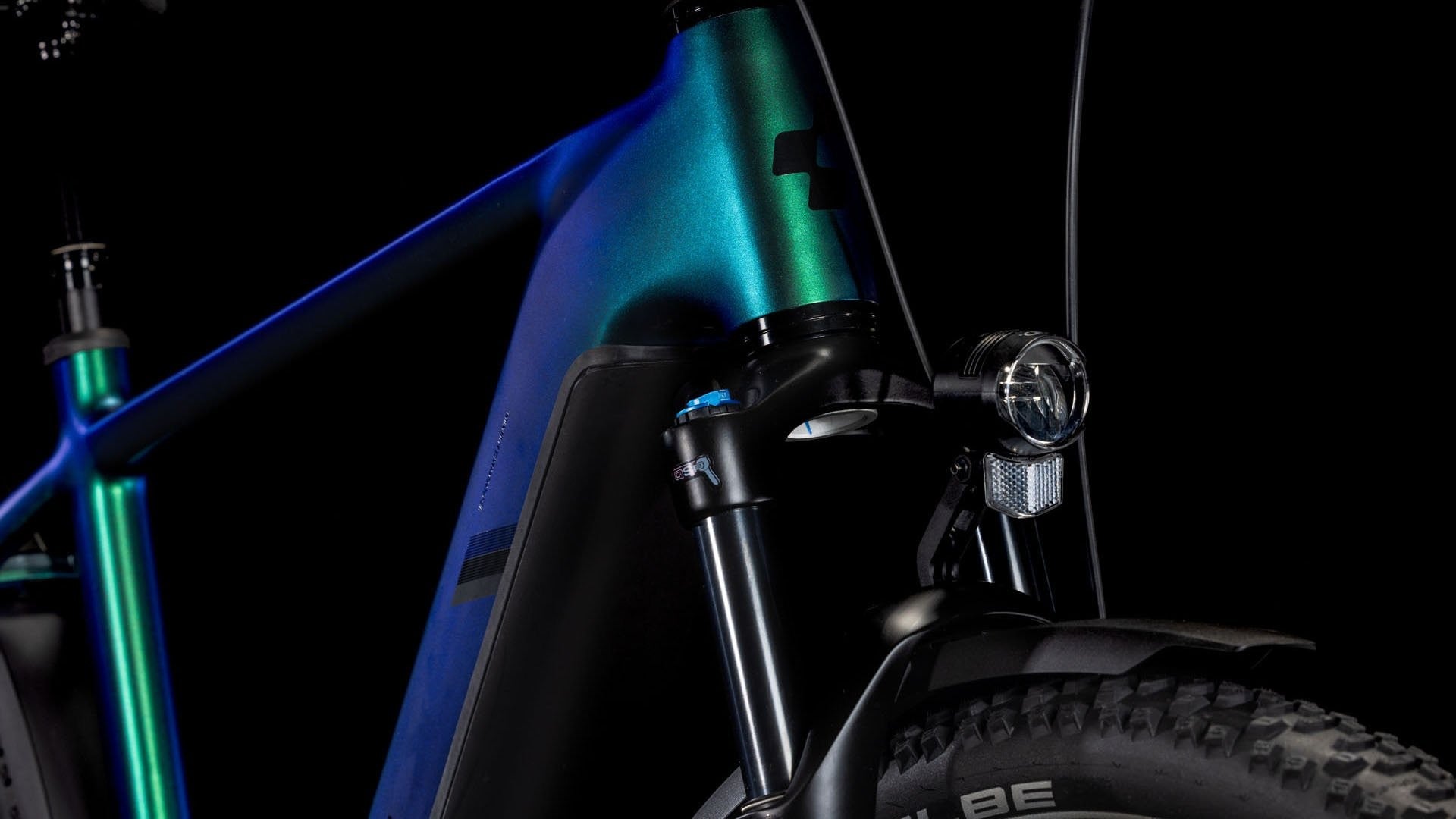 CUBE NURIDE HYBRID EXC 800 ALLROAD 28 electric bike - goblin´n´black - CUBE - Evelostore