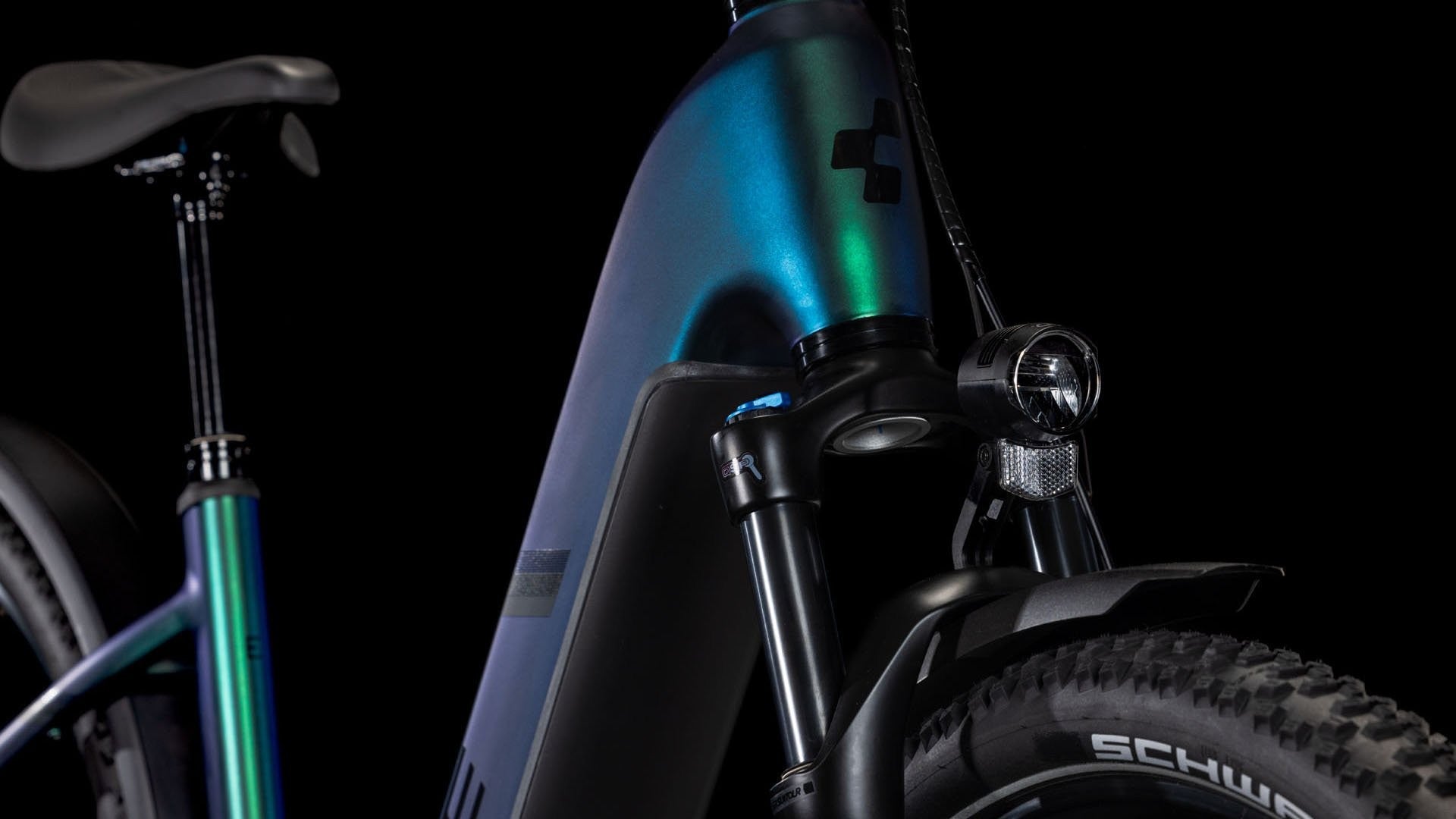 CUBE NURIDE HYBRID EXC 800 ALLROAD 28 electric bike - goblin´n´black - CUBE - Evelostore