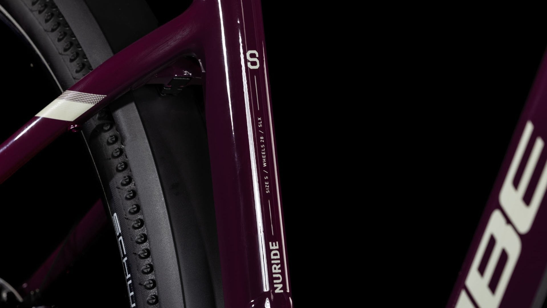 CUBE NURIDE HYBRID SLX 800 ALLROAD 28 electric bike - amarone´n´lunar - CUBE - Evelostore