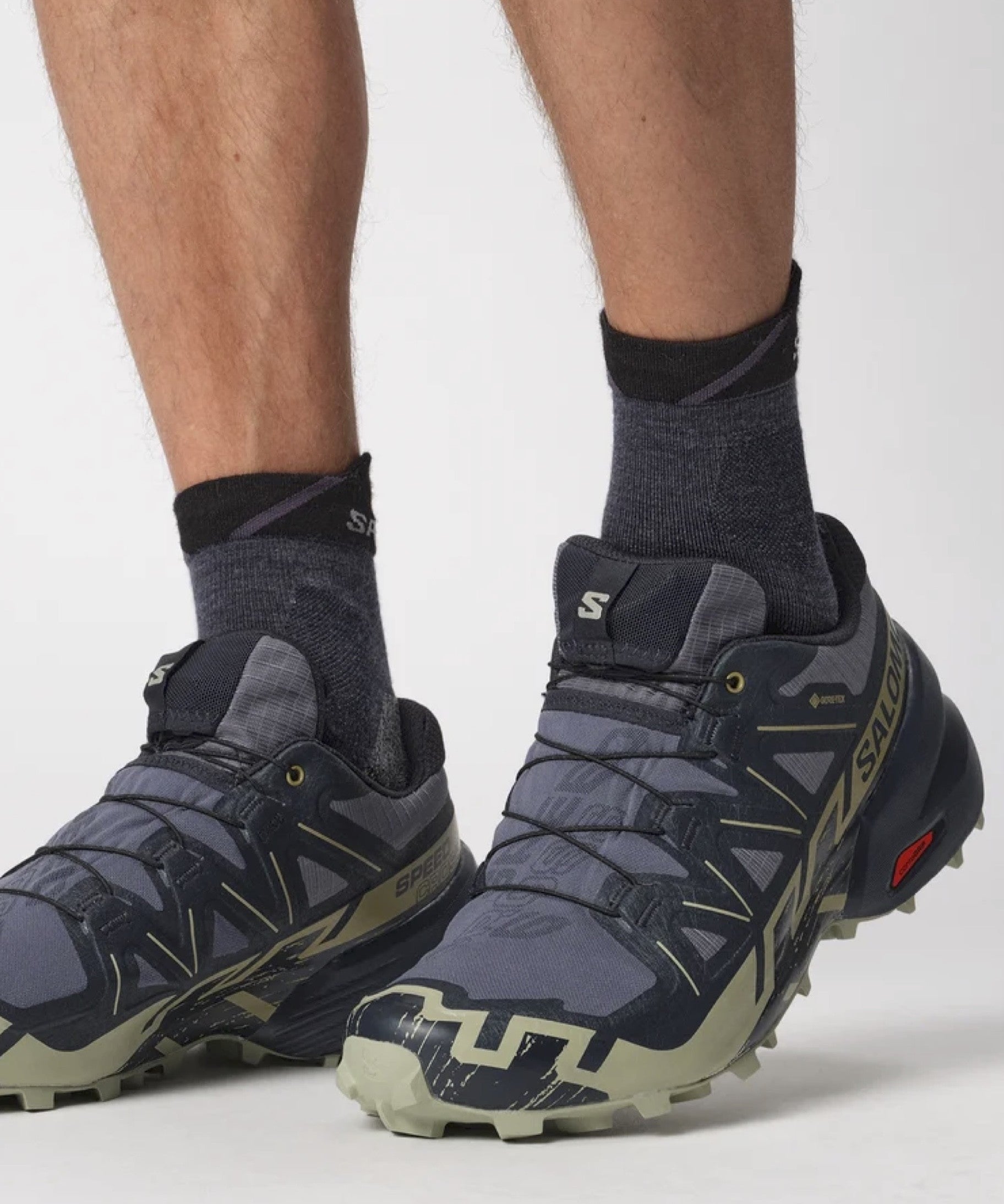 SALOMON SPEEDCROSS 6 GORE - TEX trail running shoes - blue/green - SALOMON - Evelostore