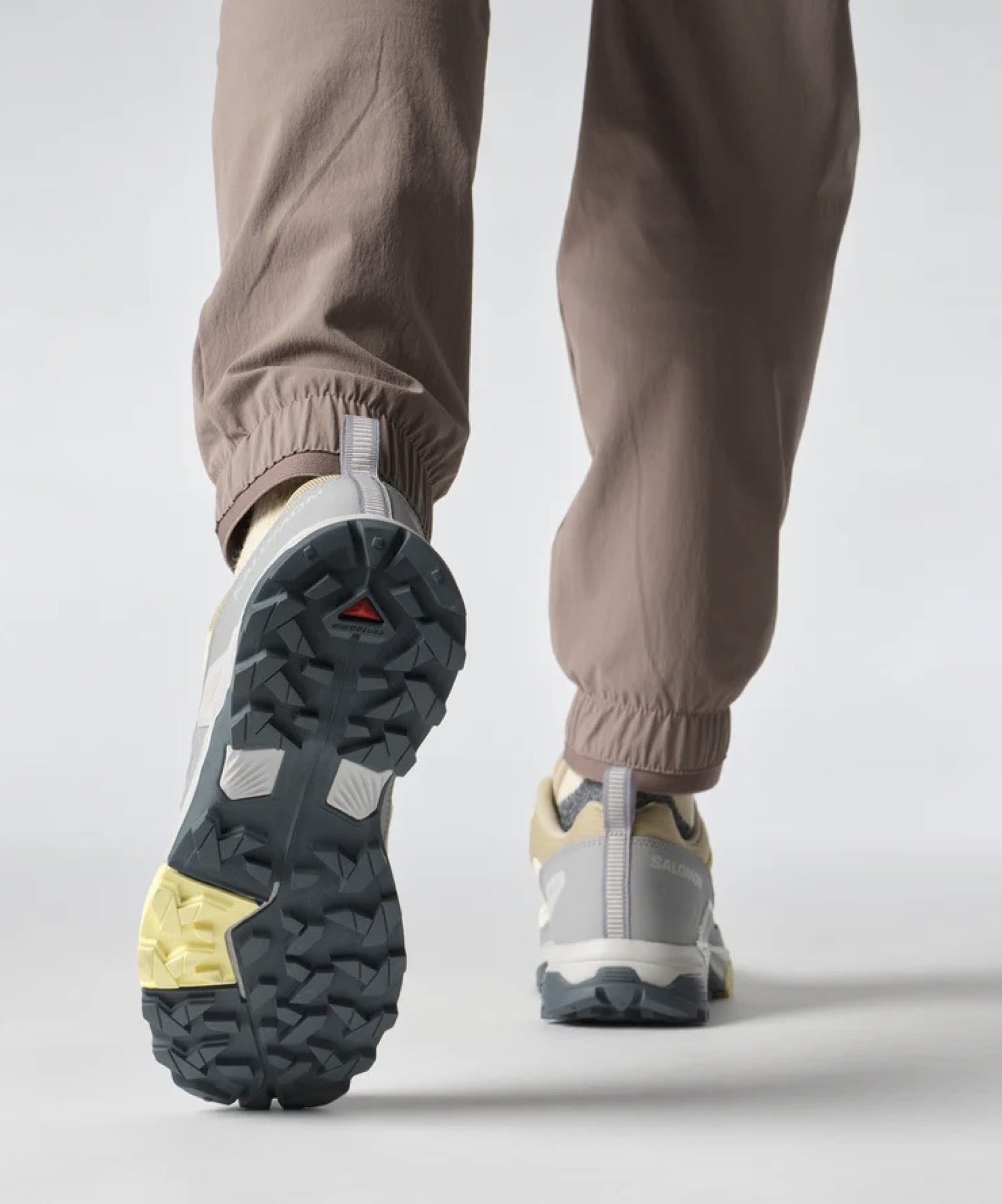 SALOMON X ULTRA 5 W hiking boots - grey/yellow - SALOMON - Evelostore